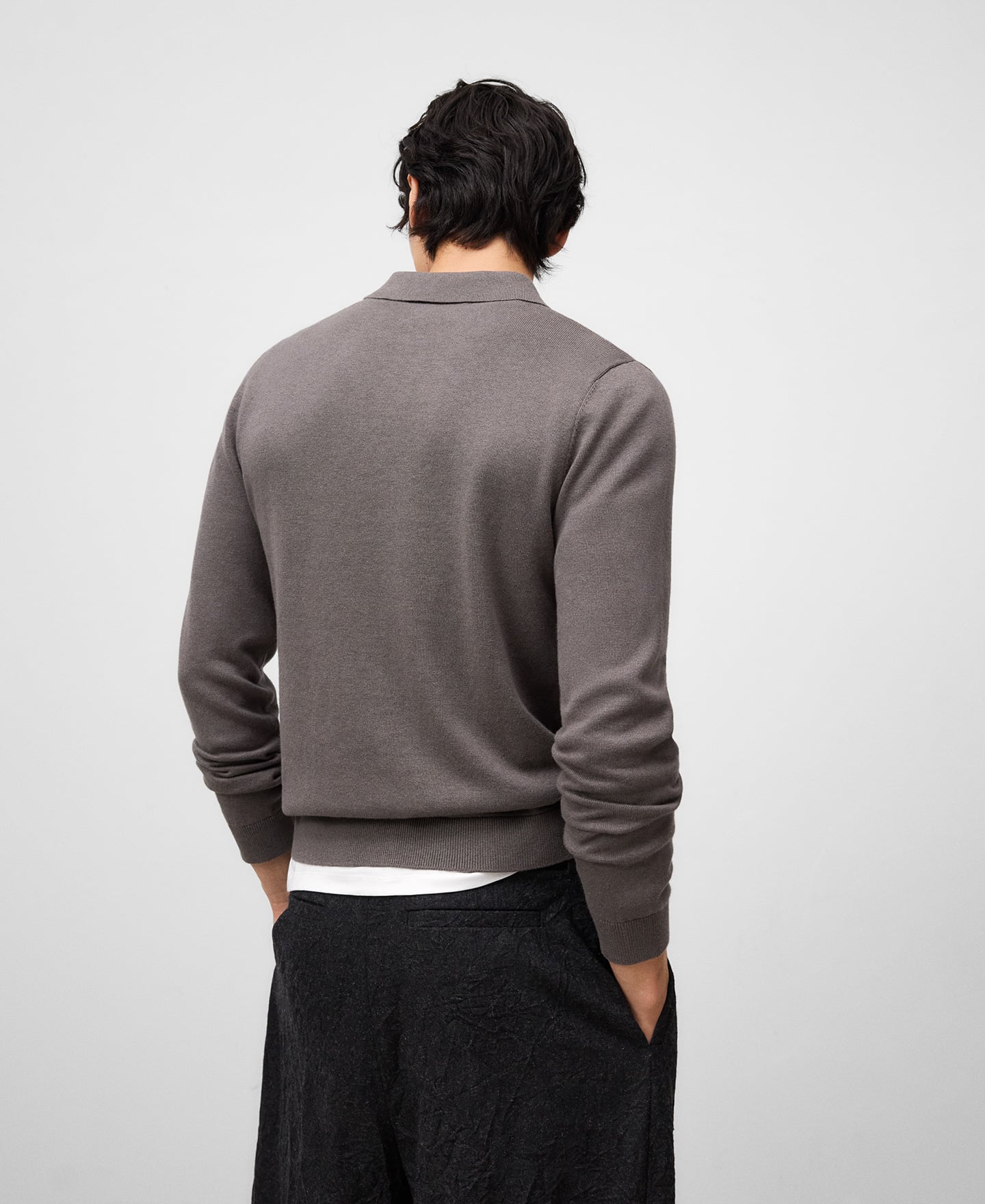 Polo manga larga regular fit image number 2
