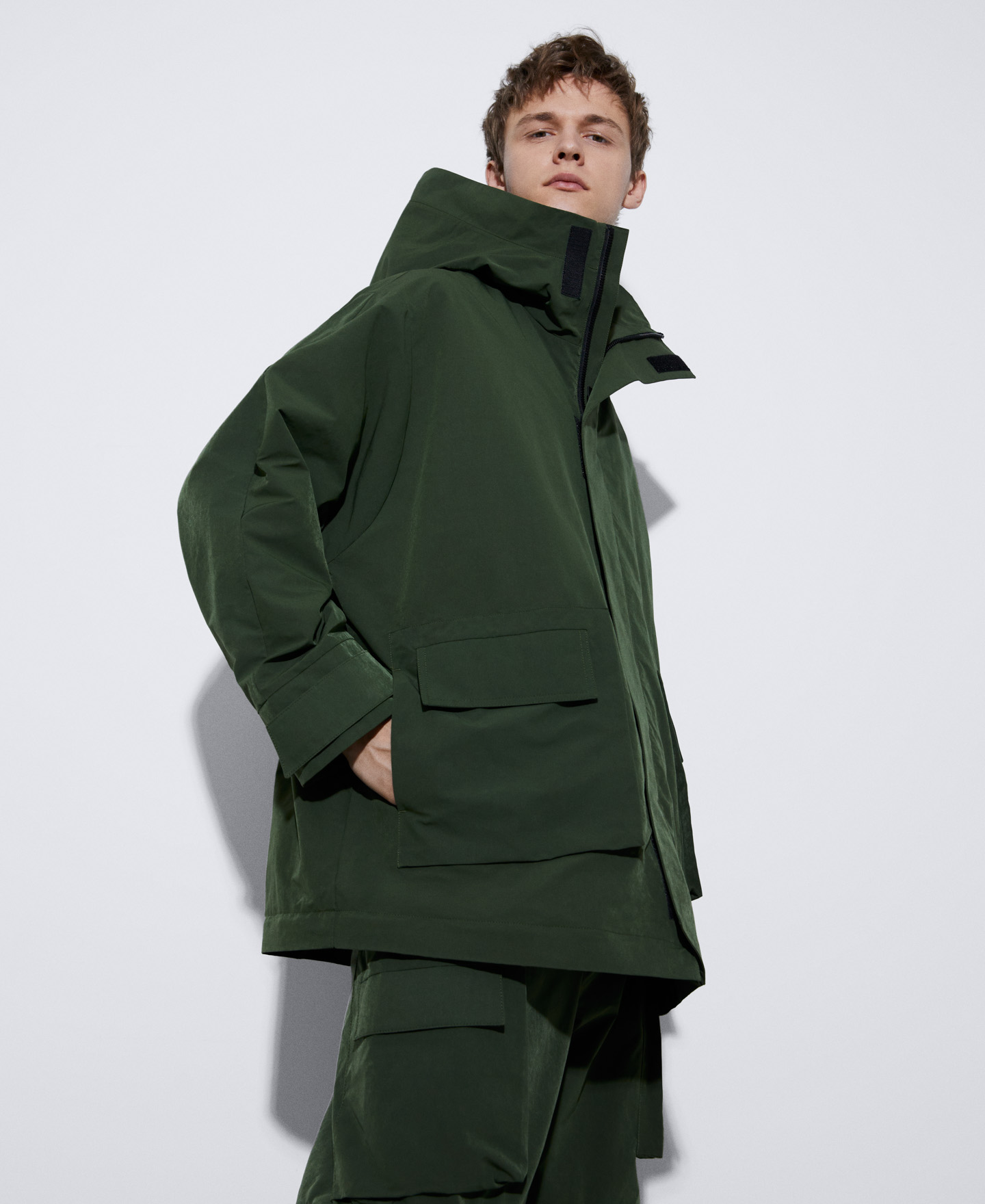 Parka convertible en poliéster reciclado image number 3