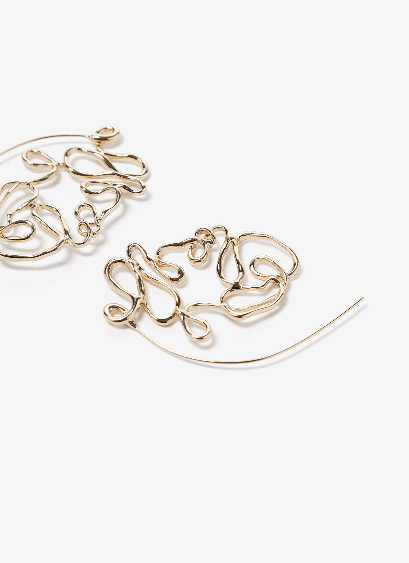 Pendientes de filigrana en metal image number 1