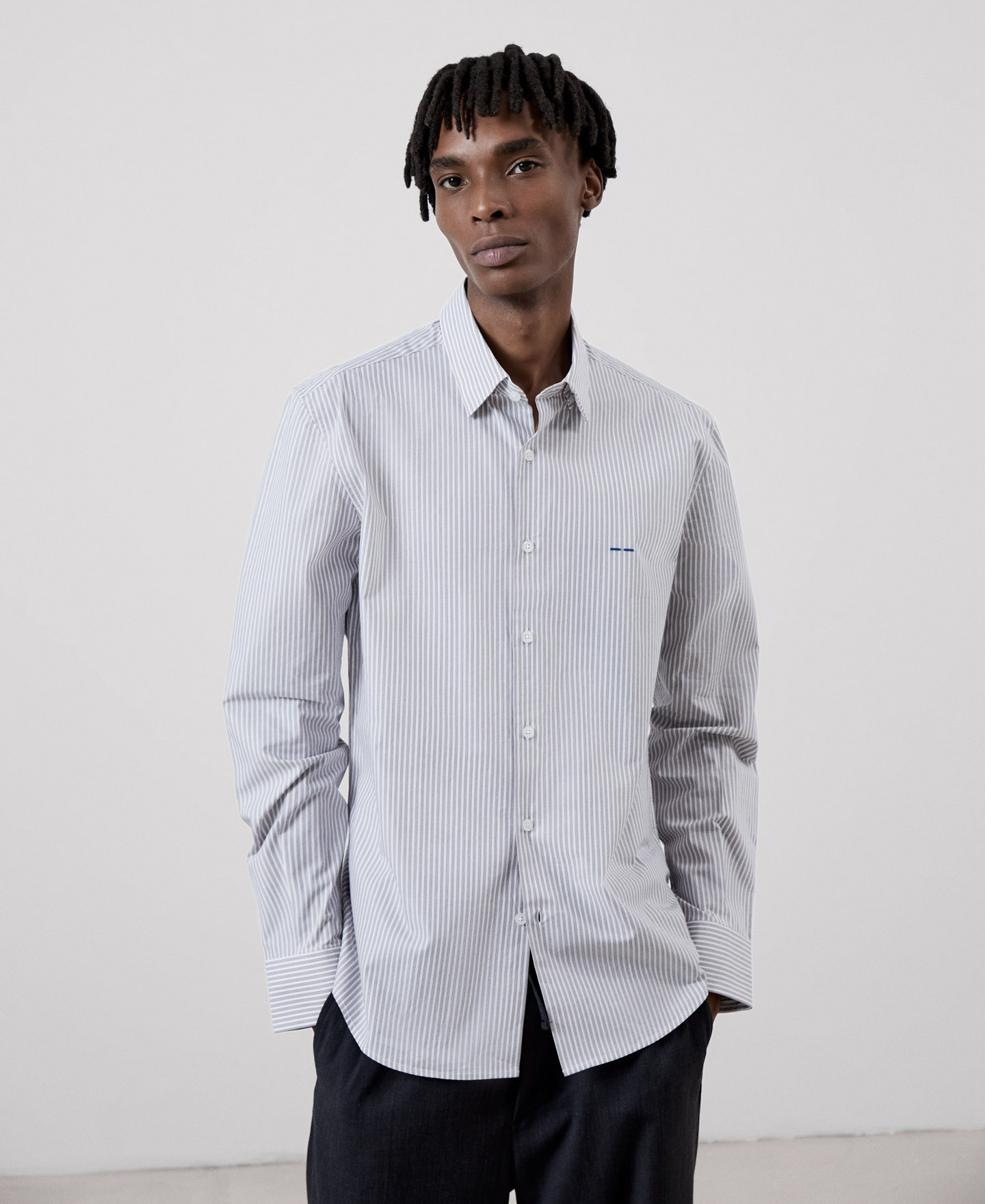 Regular fit organic cotton shirt image number 0