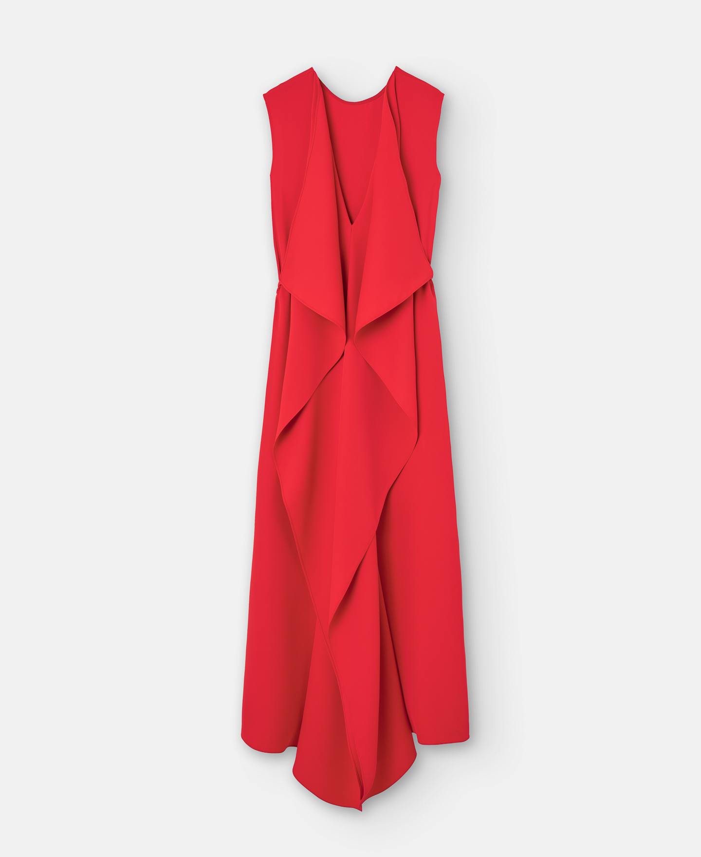 Cocktail dress with draped back image number 5