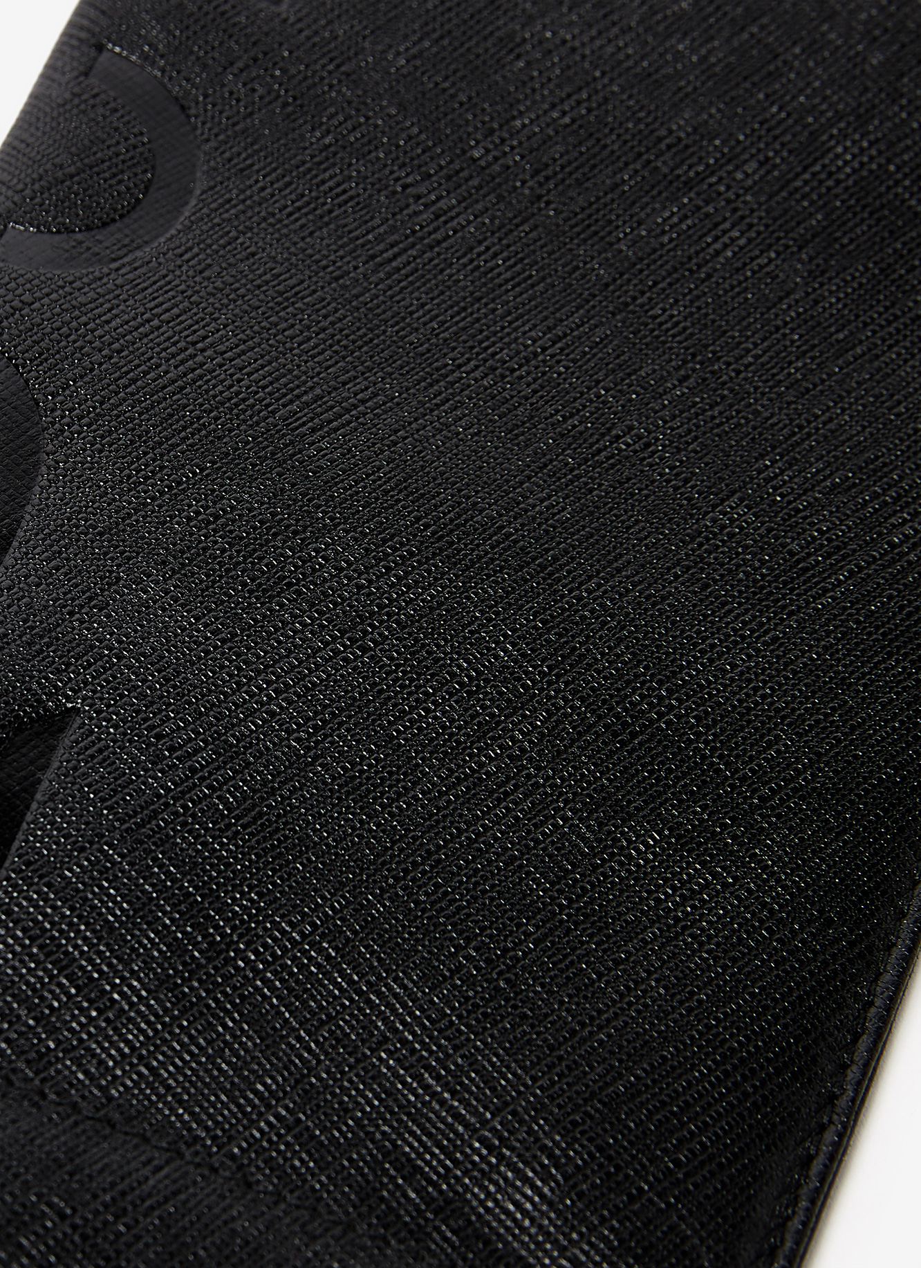 Saffiano leather glasses case image number 2