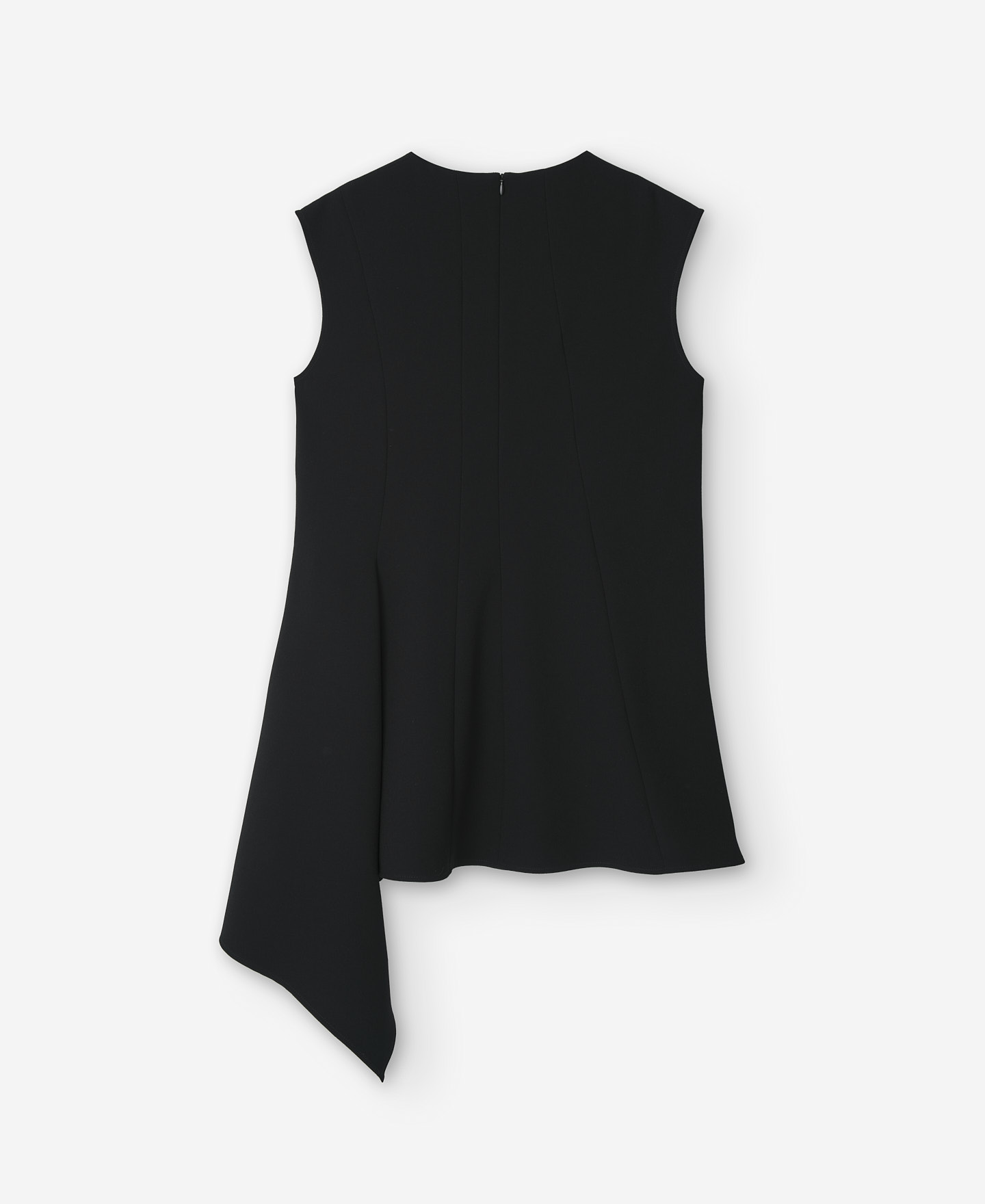 Black asymmetrical women's top image number 5