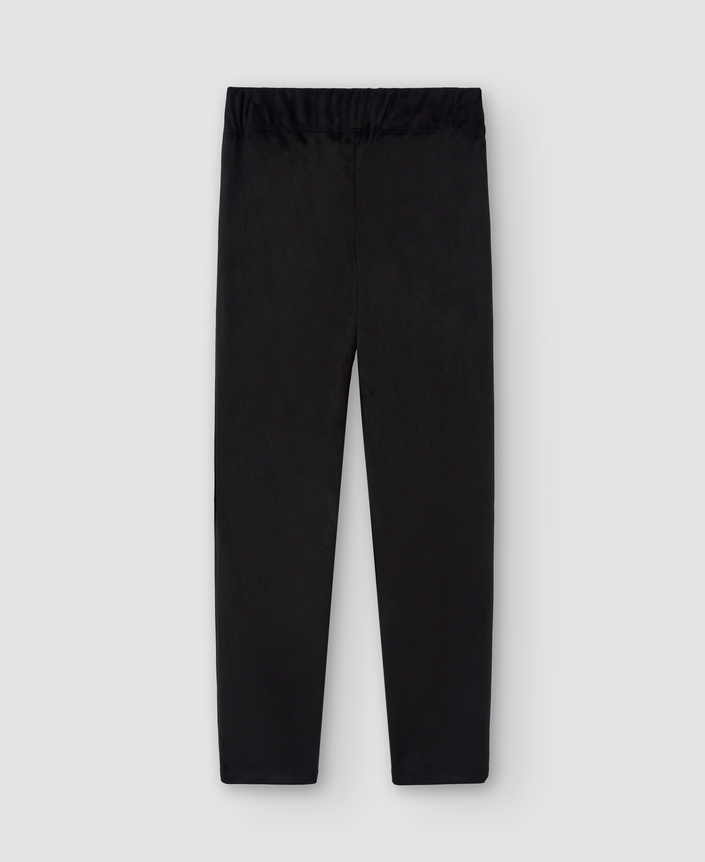Stretch faux suede leggings image number 5