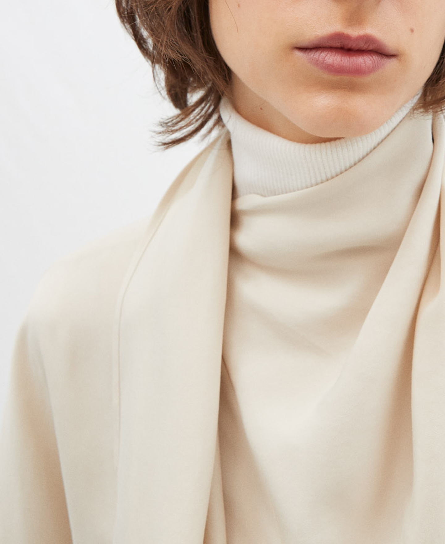 Shirt with bow detail image number 3