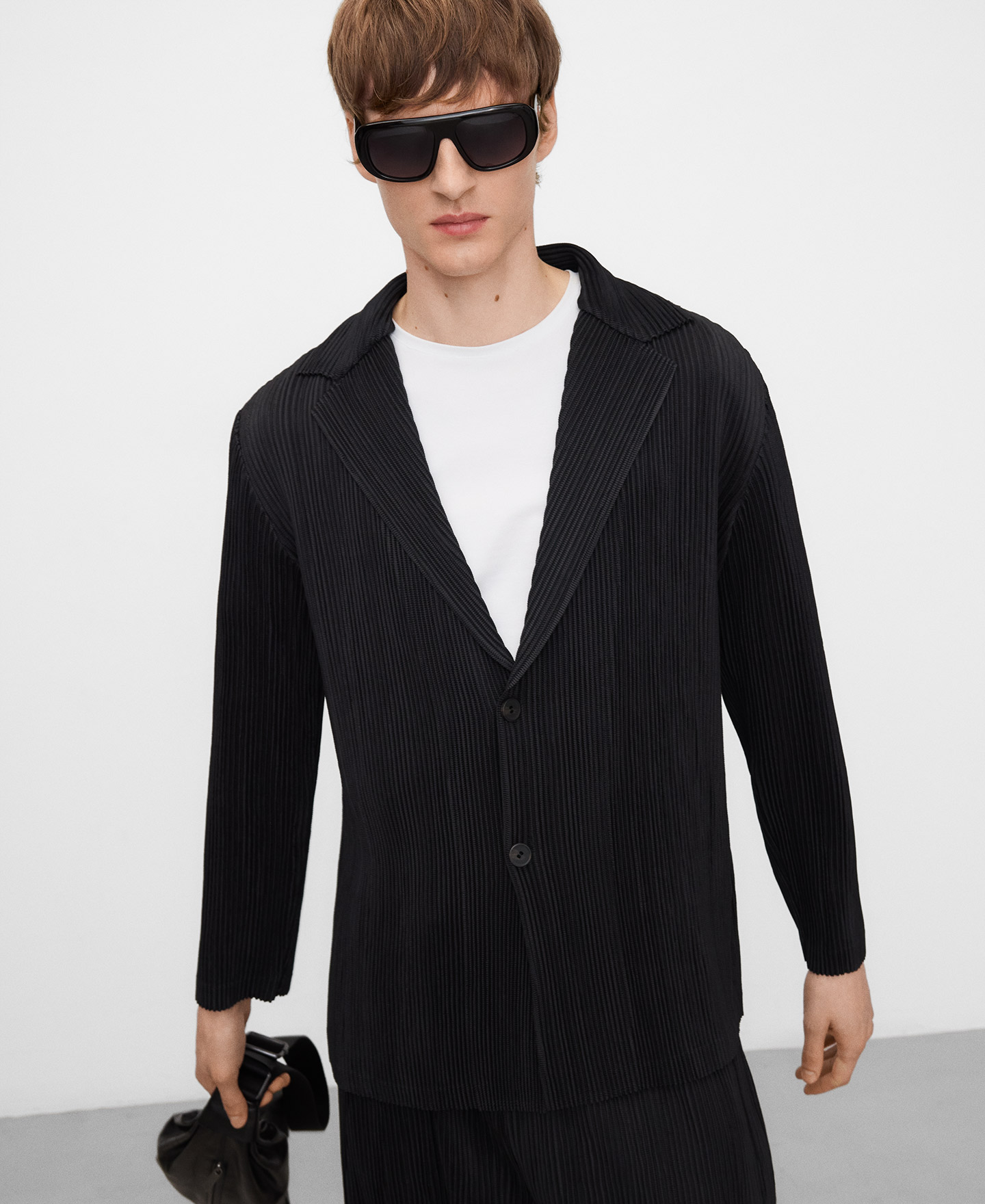 Blazer crinkle homem image number 0