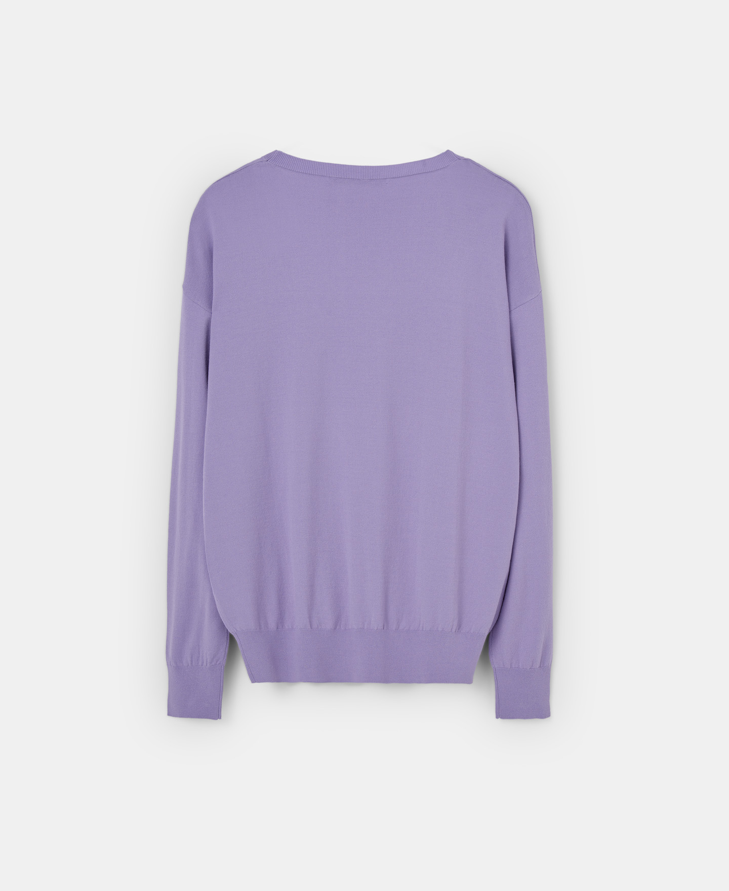 Oval neckline sweater image number 5