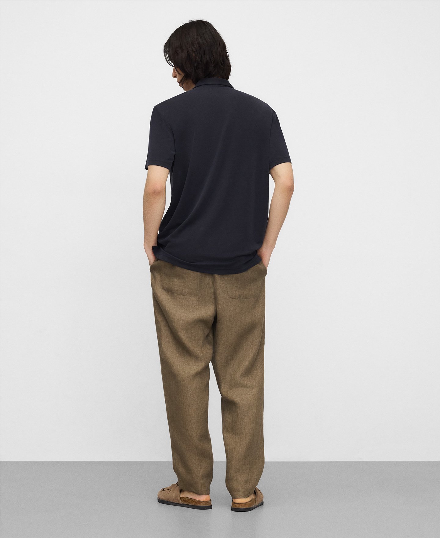 Camisa com gola bowling modal image number 2