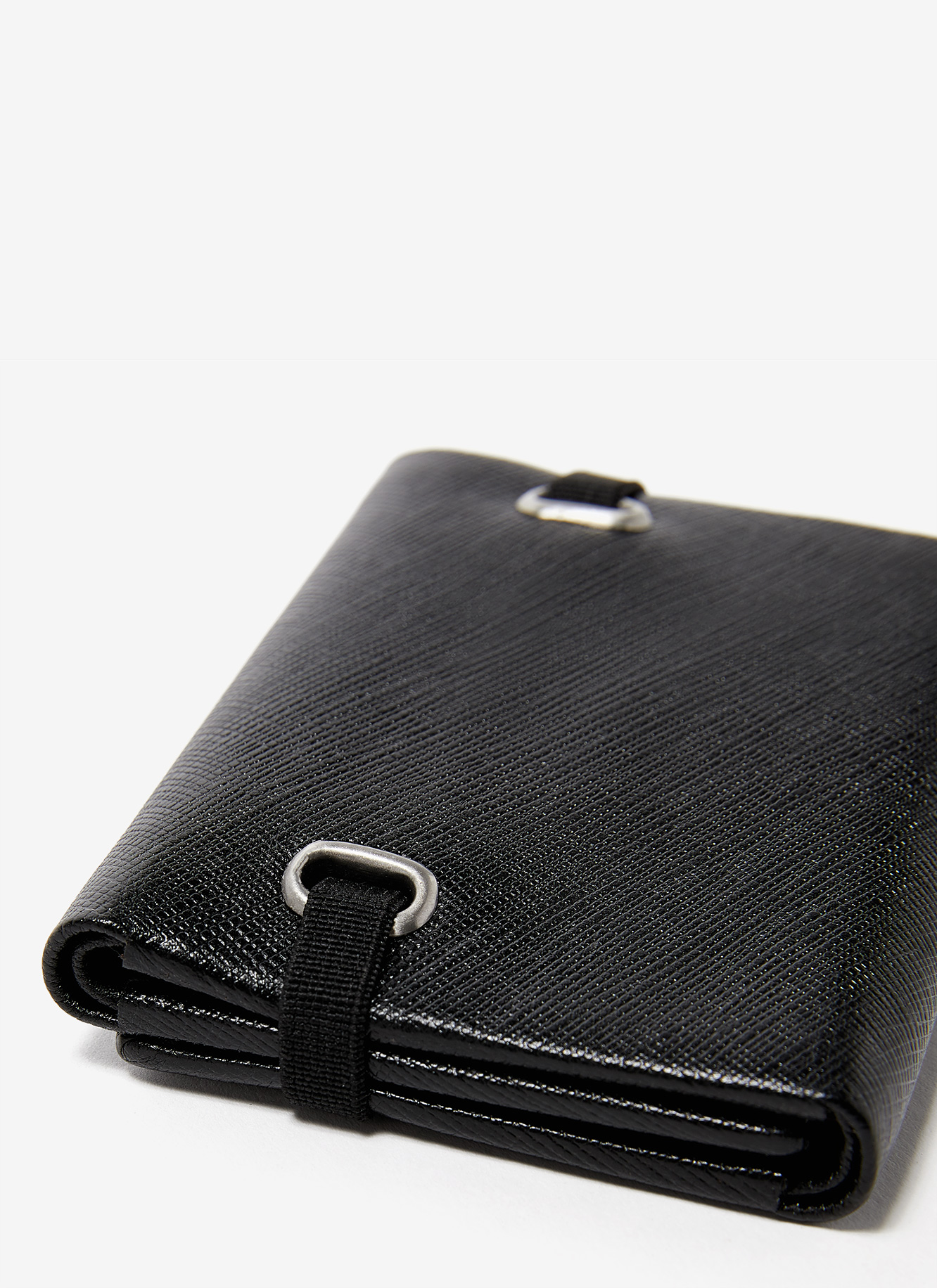 Saffiano wallet with elastic band image number 2