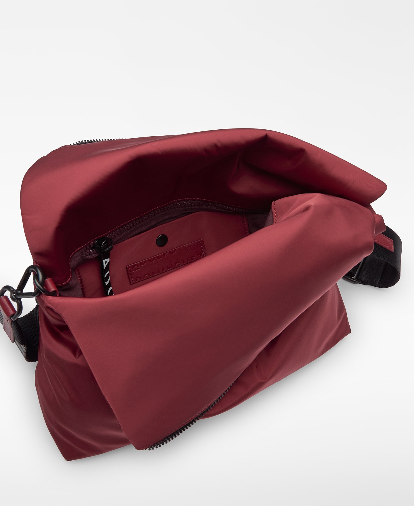 Nylon flap medium crossbody woman image number 2