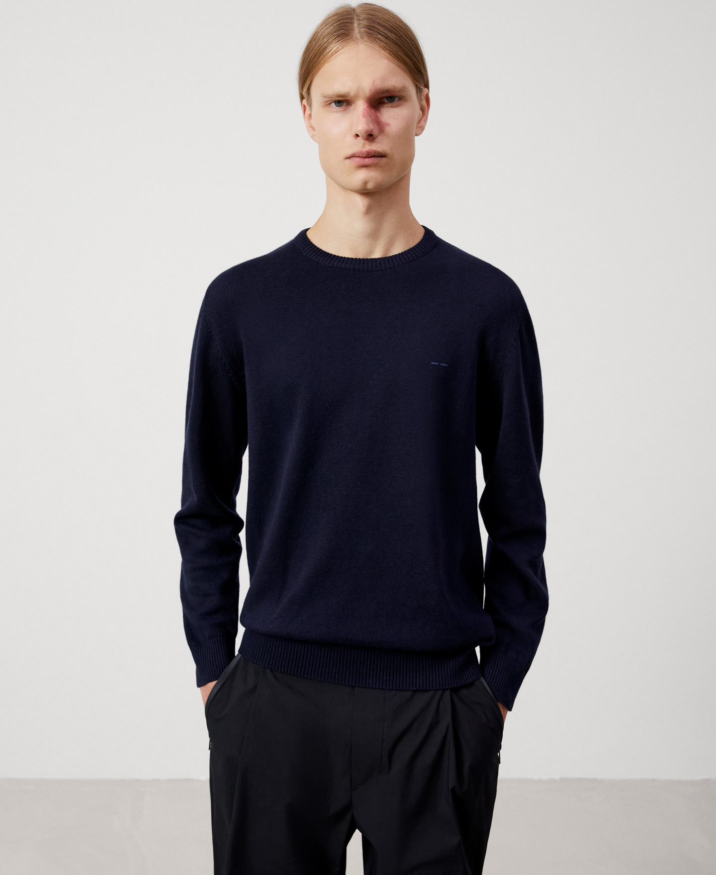Cotton and wool sweater image number 0