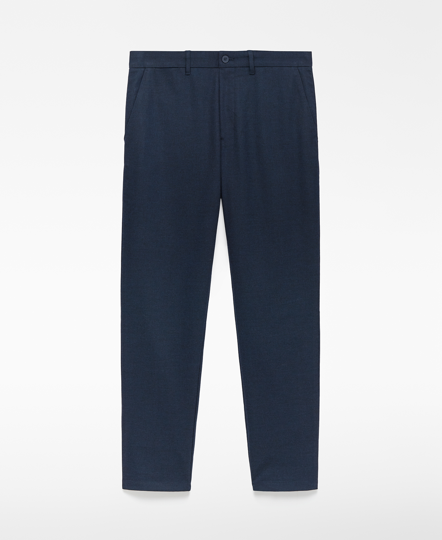 Regular fit microtexture chino trousers image number 4