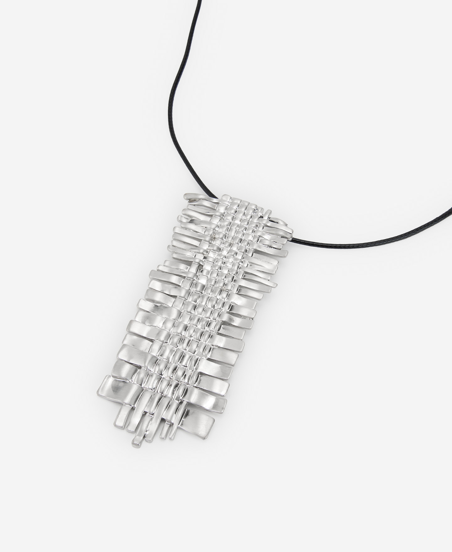 Collier en zinc argenté femme image number 1