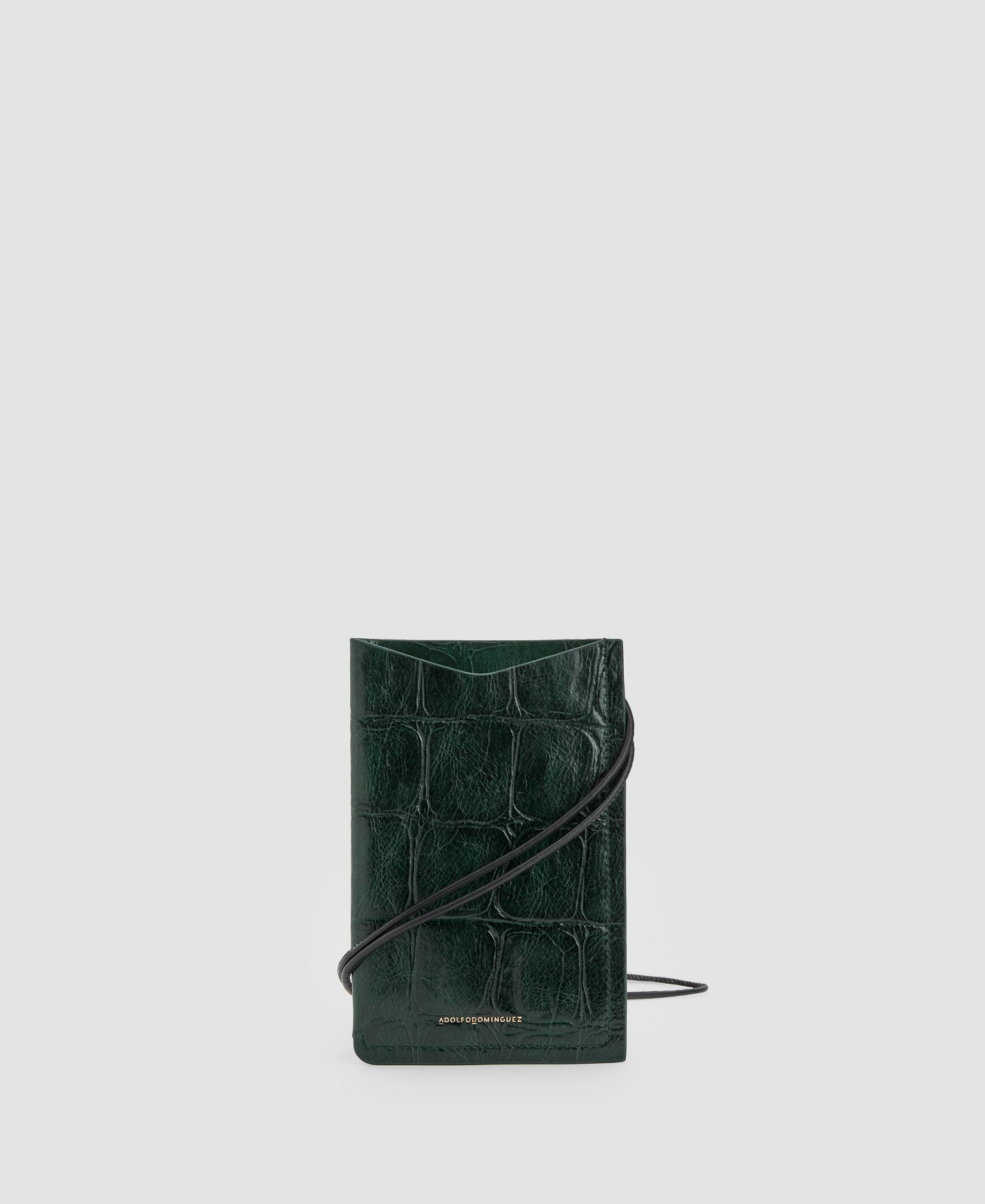 Mobile phone holder in coco leather image number 0