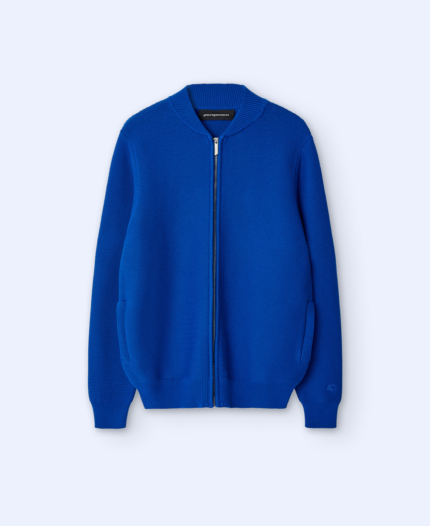Veste bombers en maille image number 4