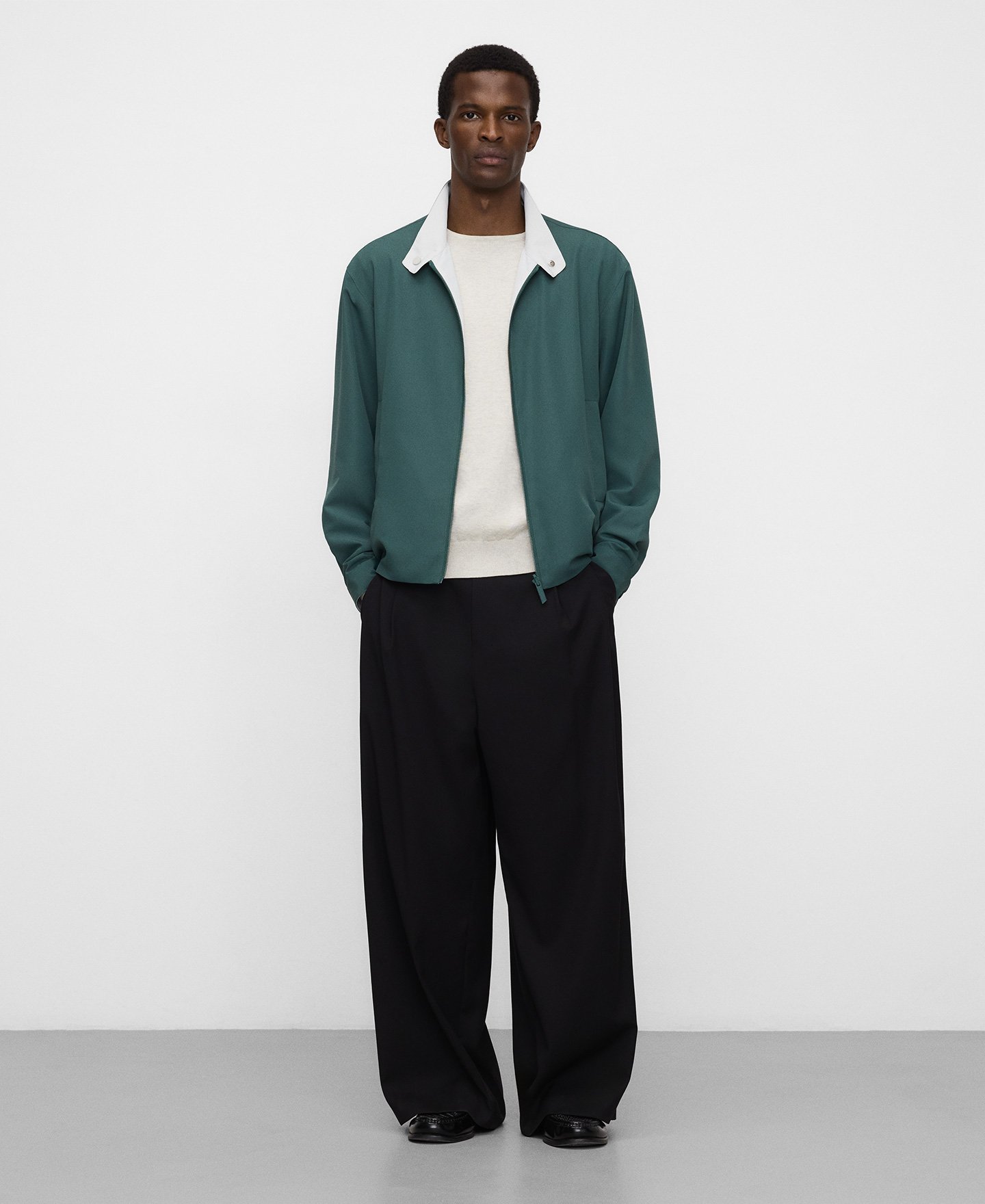 Nylon reversible jacket image number 1