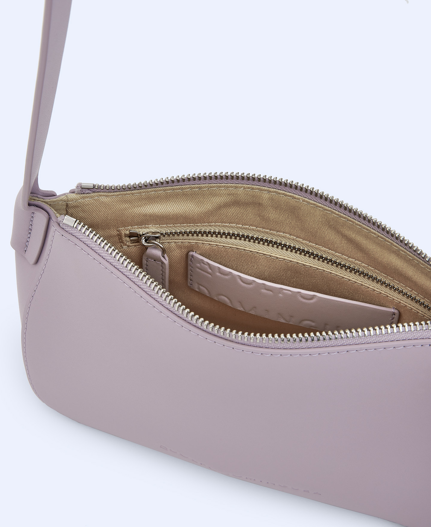 Small vachetta leather shoulder bag image number 3