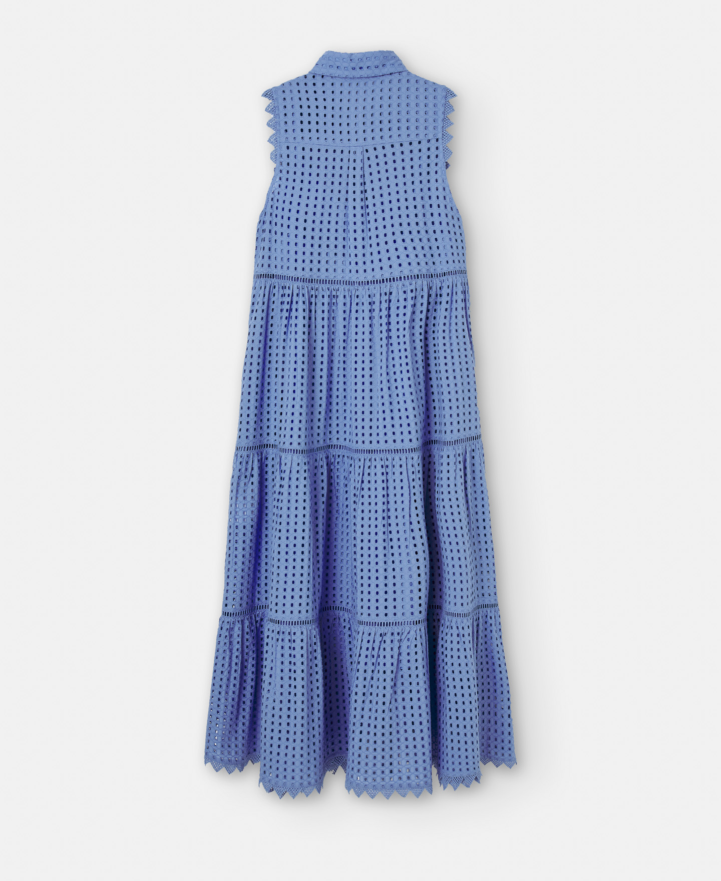 Long dress with shirt collar image number 5