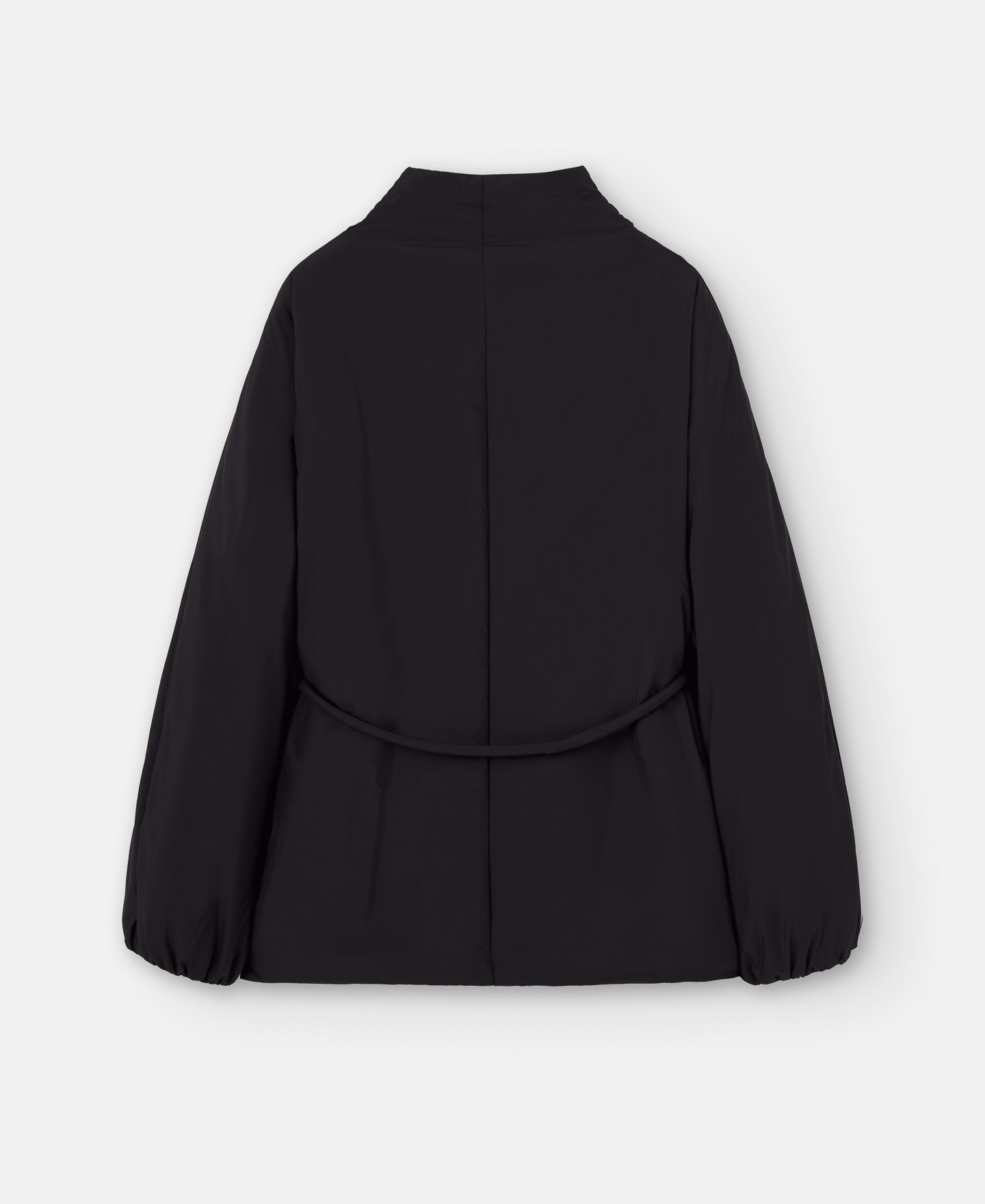 Short padded coat with Japanese sleeve image number 1