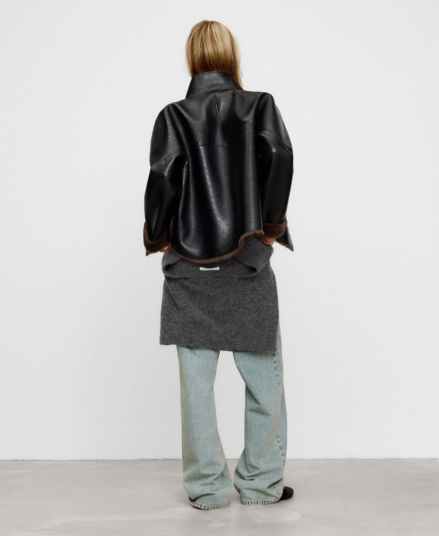 Double-faced cross-over jacket image number 2