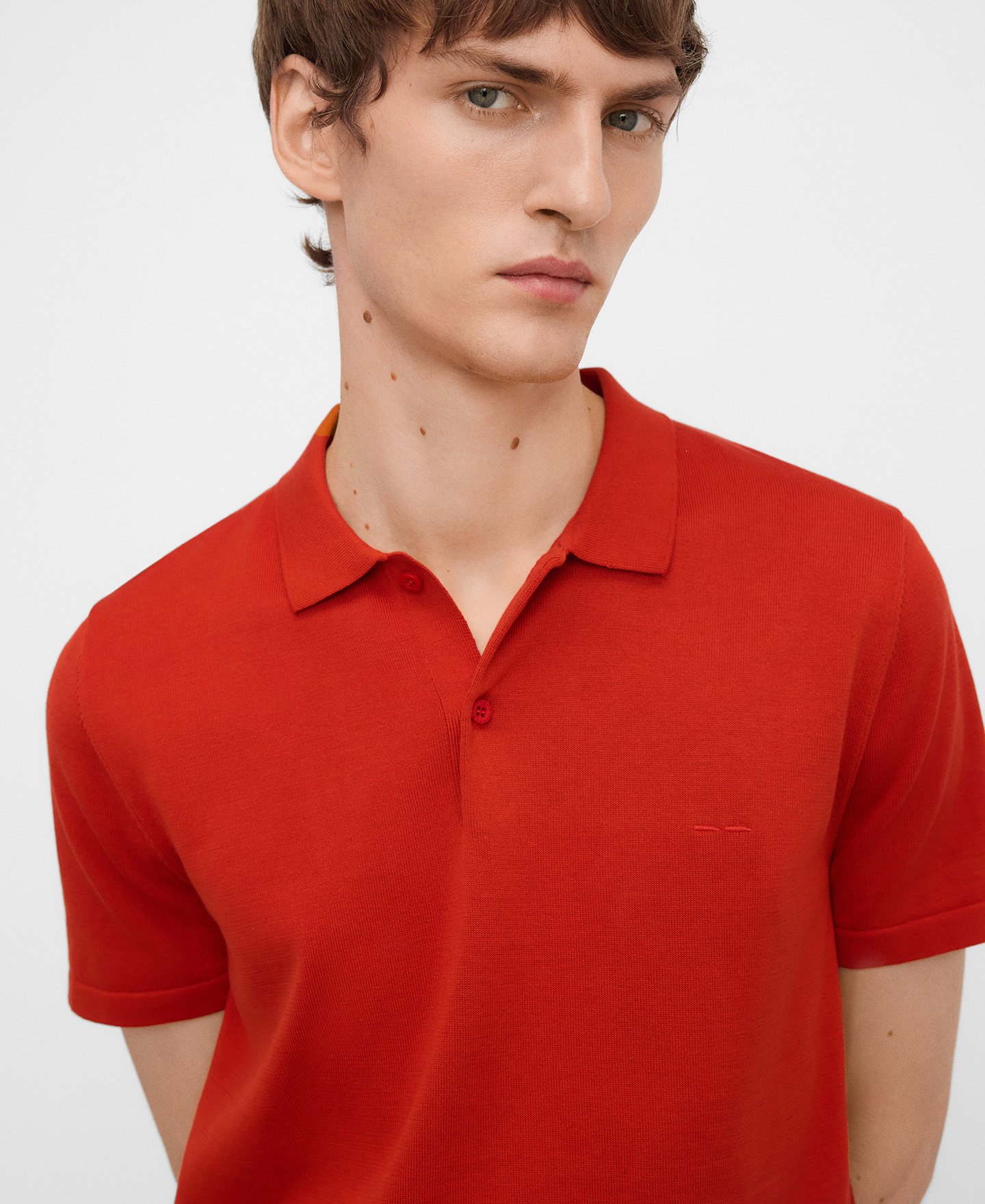 Polo regular fit algod&oacute;n org&aacute;nico image number 3