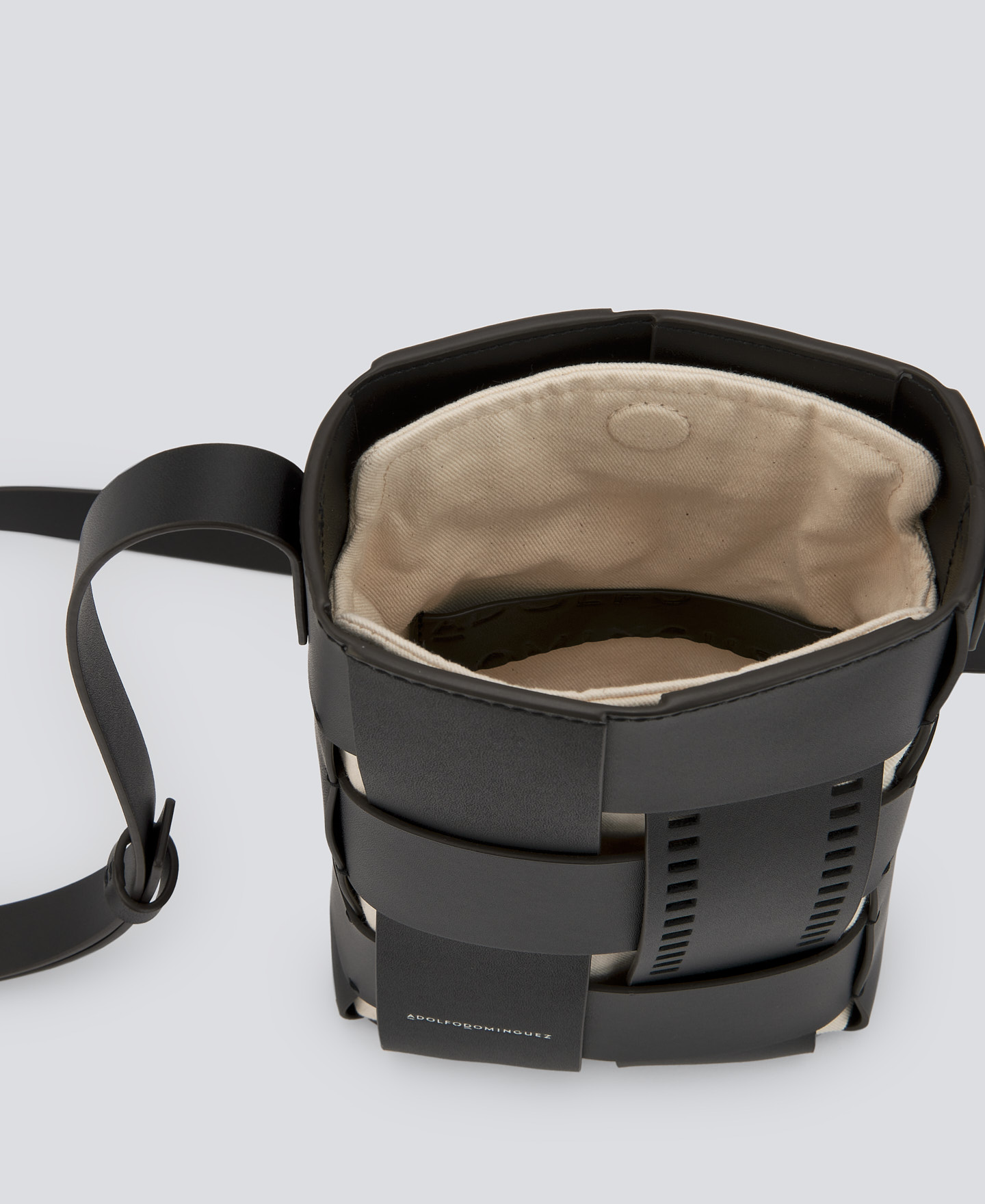 Bandolera en piel responsable mujer image number 3