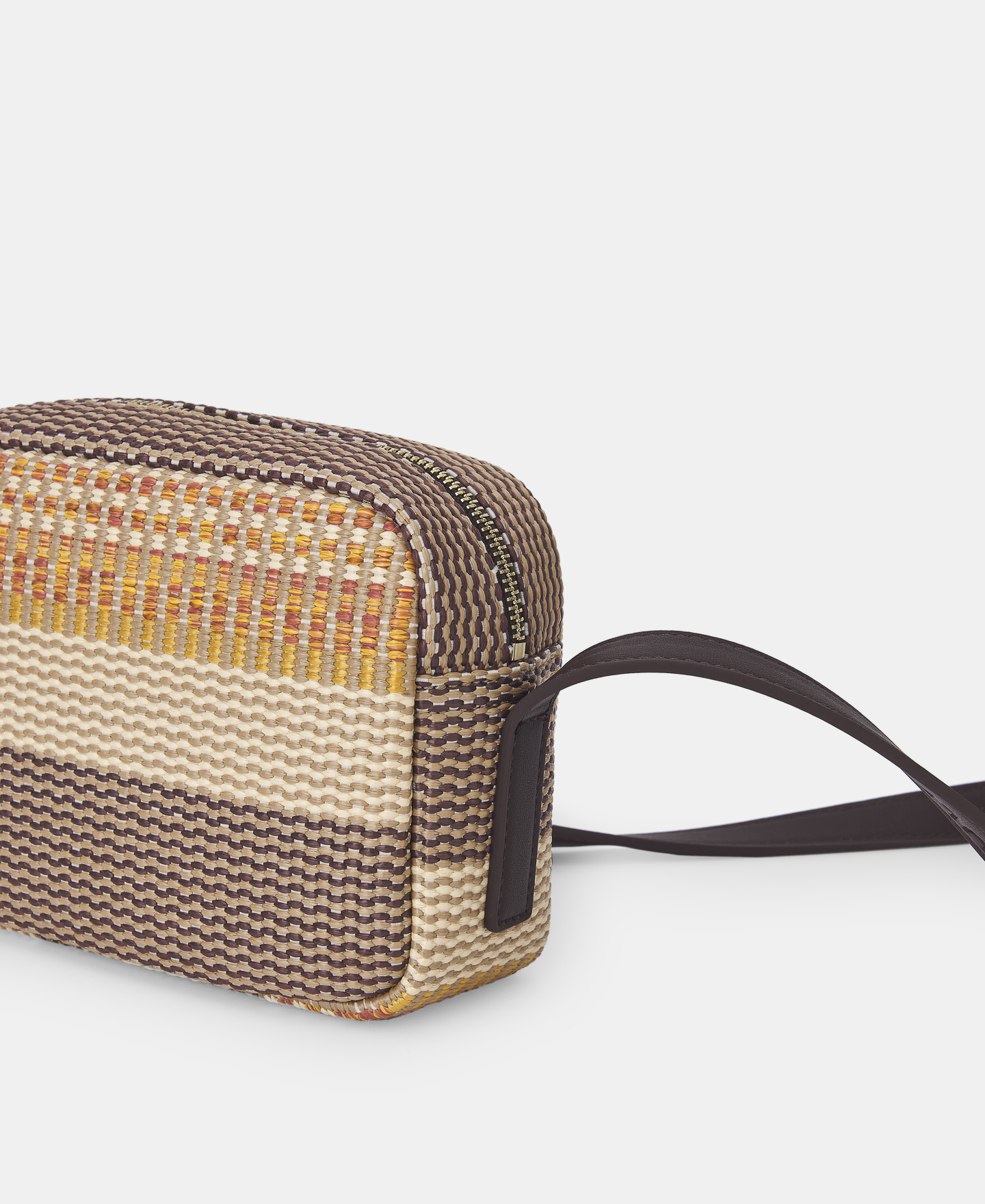 Bandolera rayas en rafia image number 1