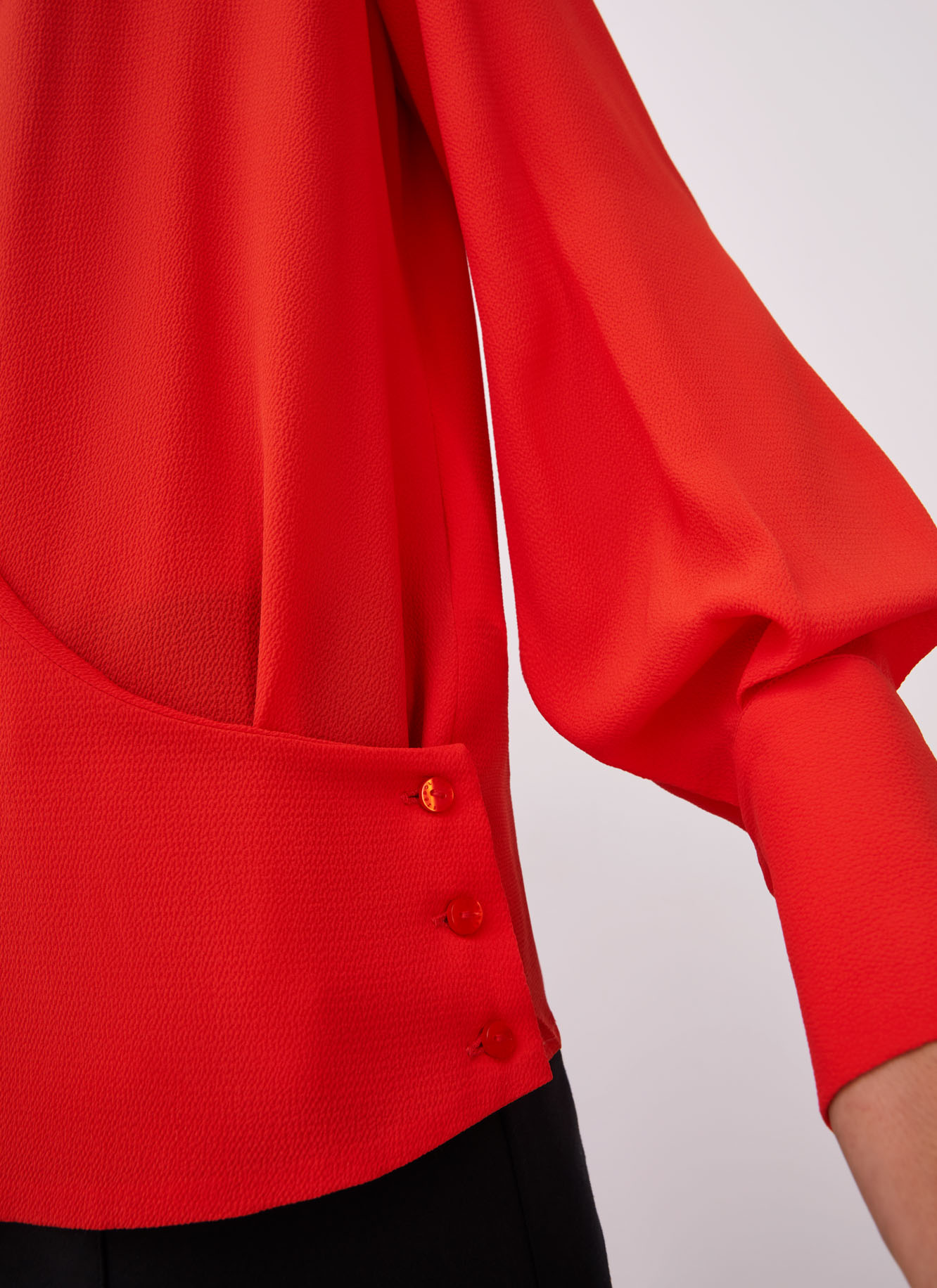 Wrap fluid shirt image number 3