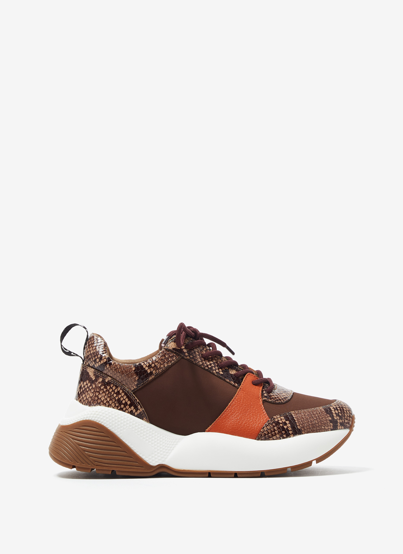 Chunky sneakers with animal print image number 0