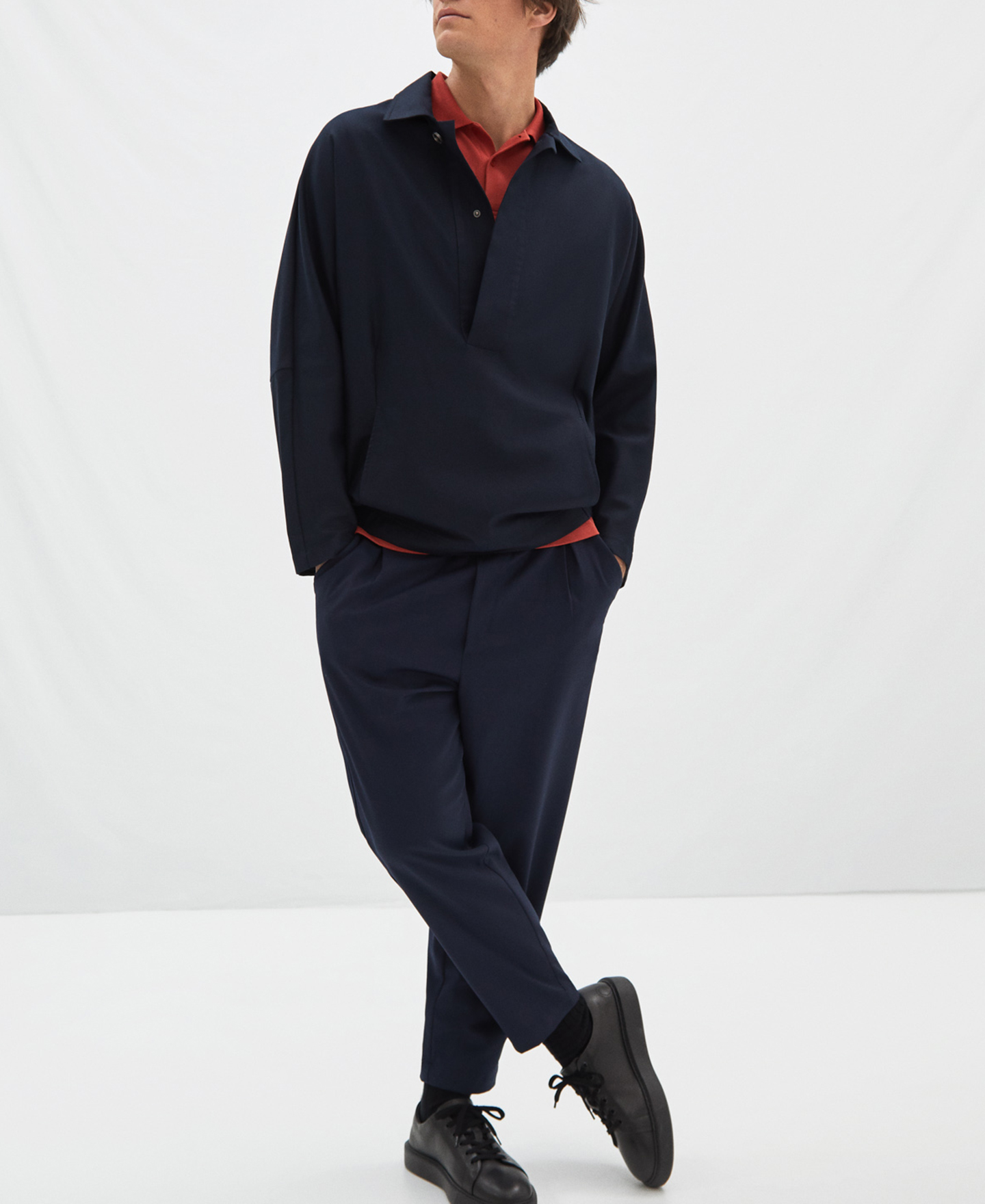 Cotton pique polo shirt image number 1