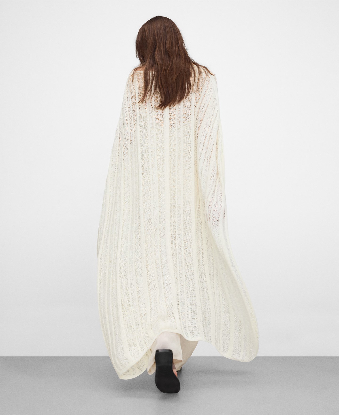 Caft&aacute;n largo punto calado image number 2