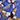 Azul Estampado