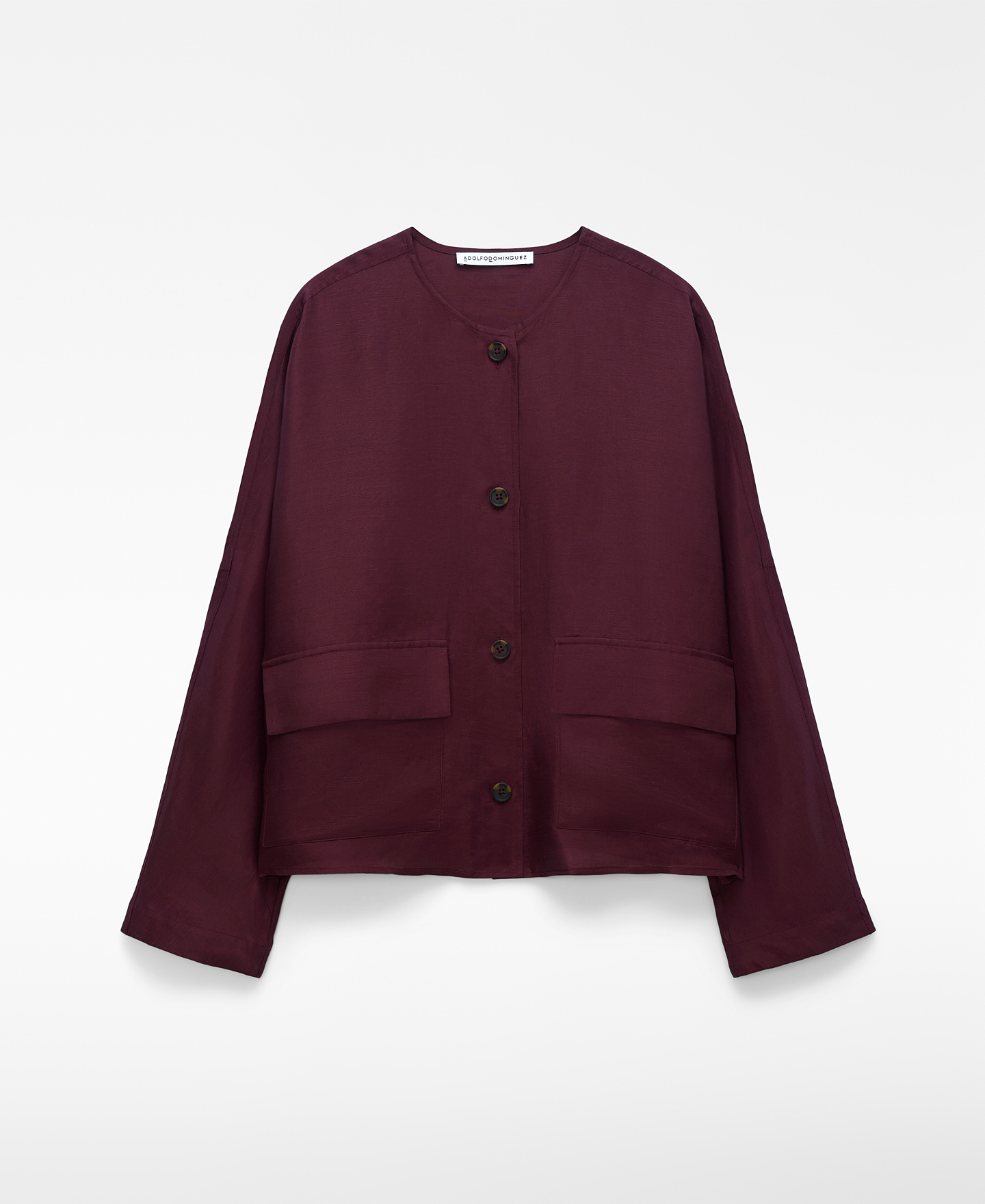 Crew collar short shirt image number 4