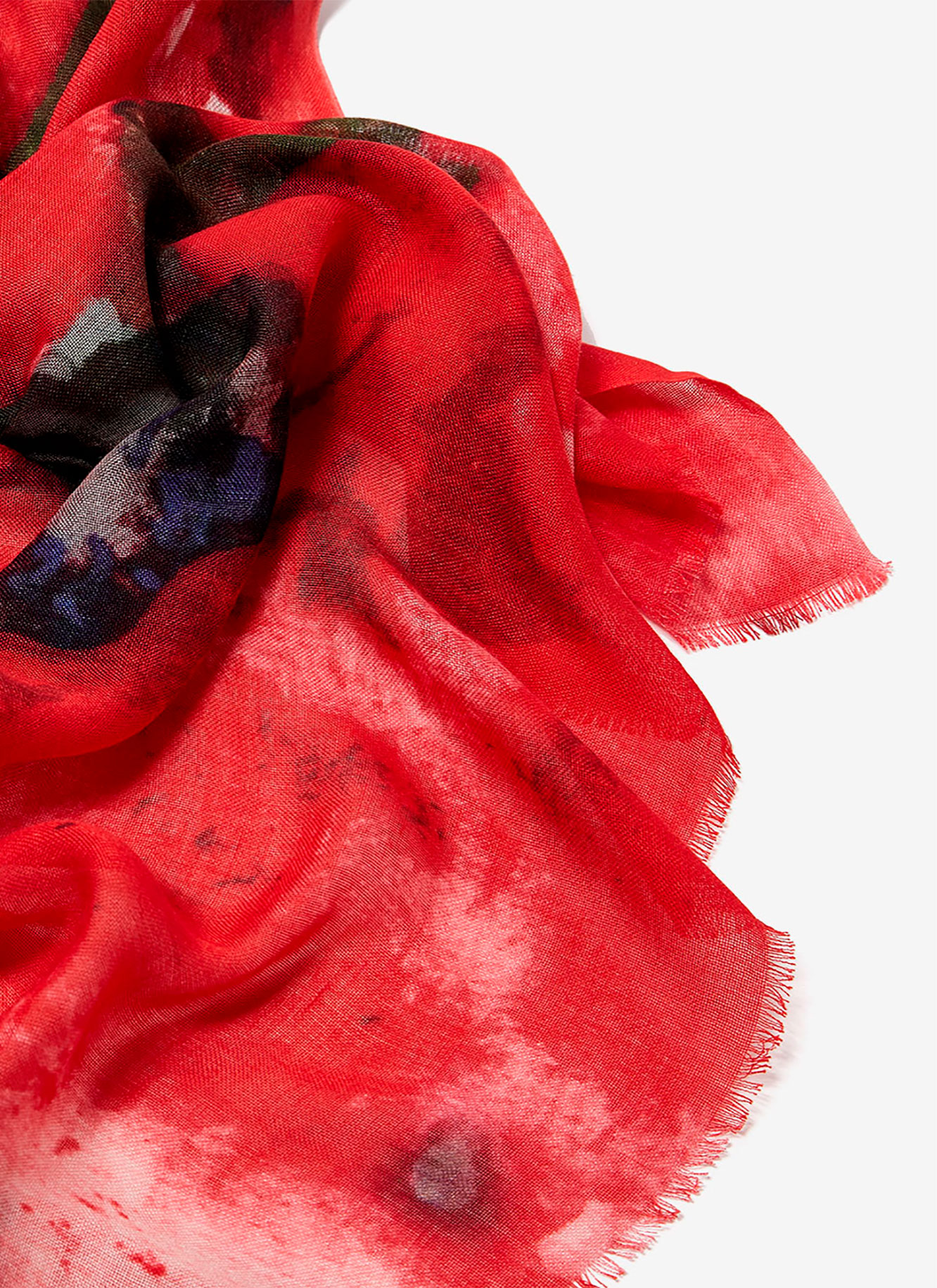 Foulard de modal estampado floral image number 2