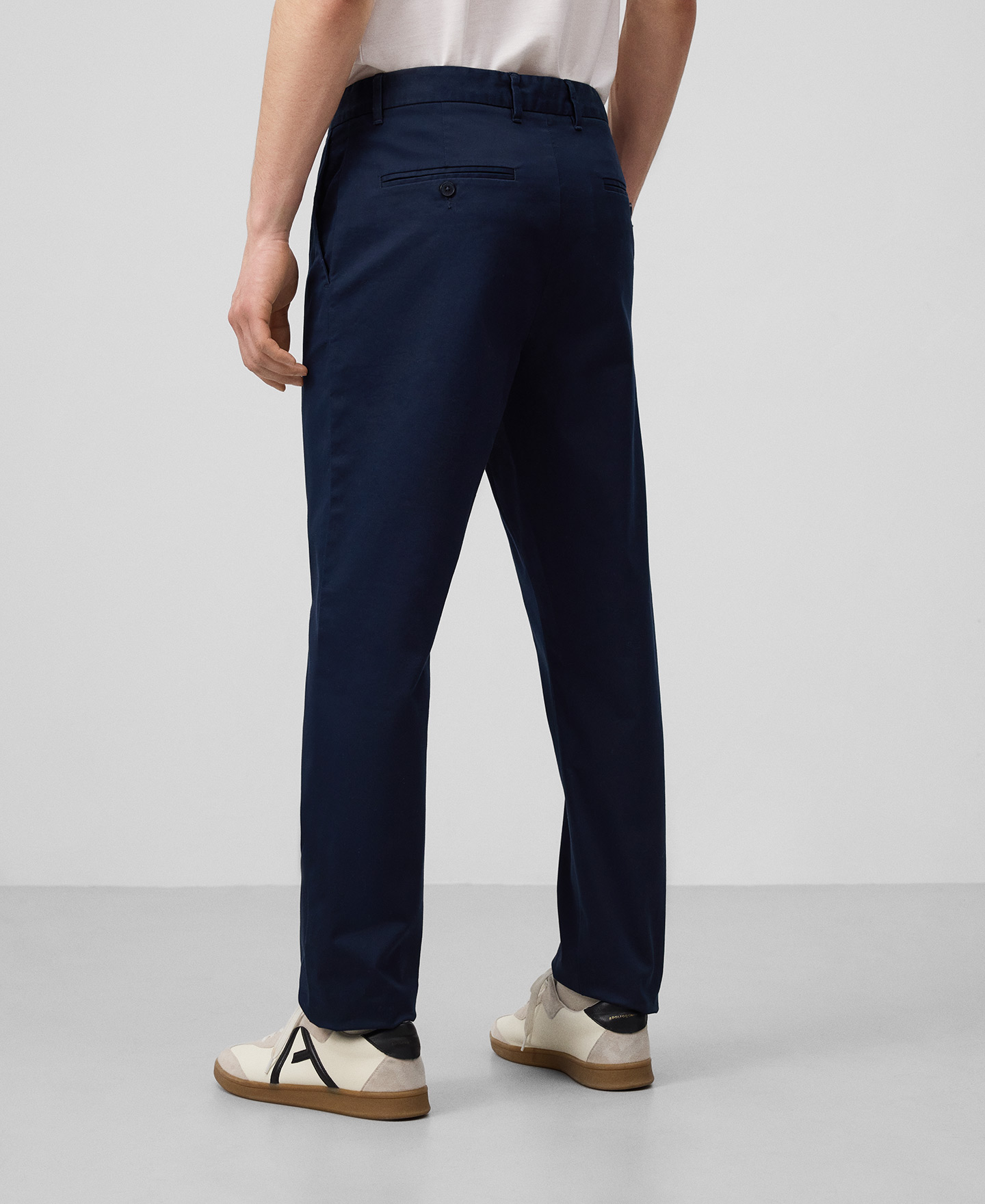 Regular fit chino trousers man image number 2