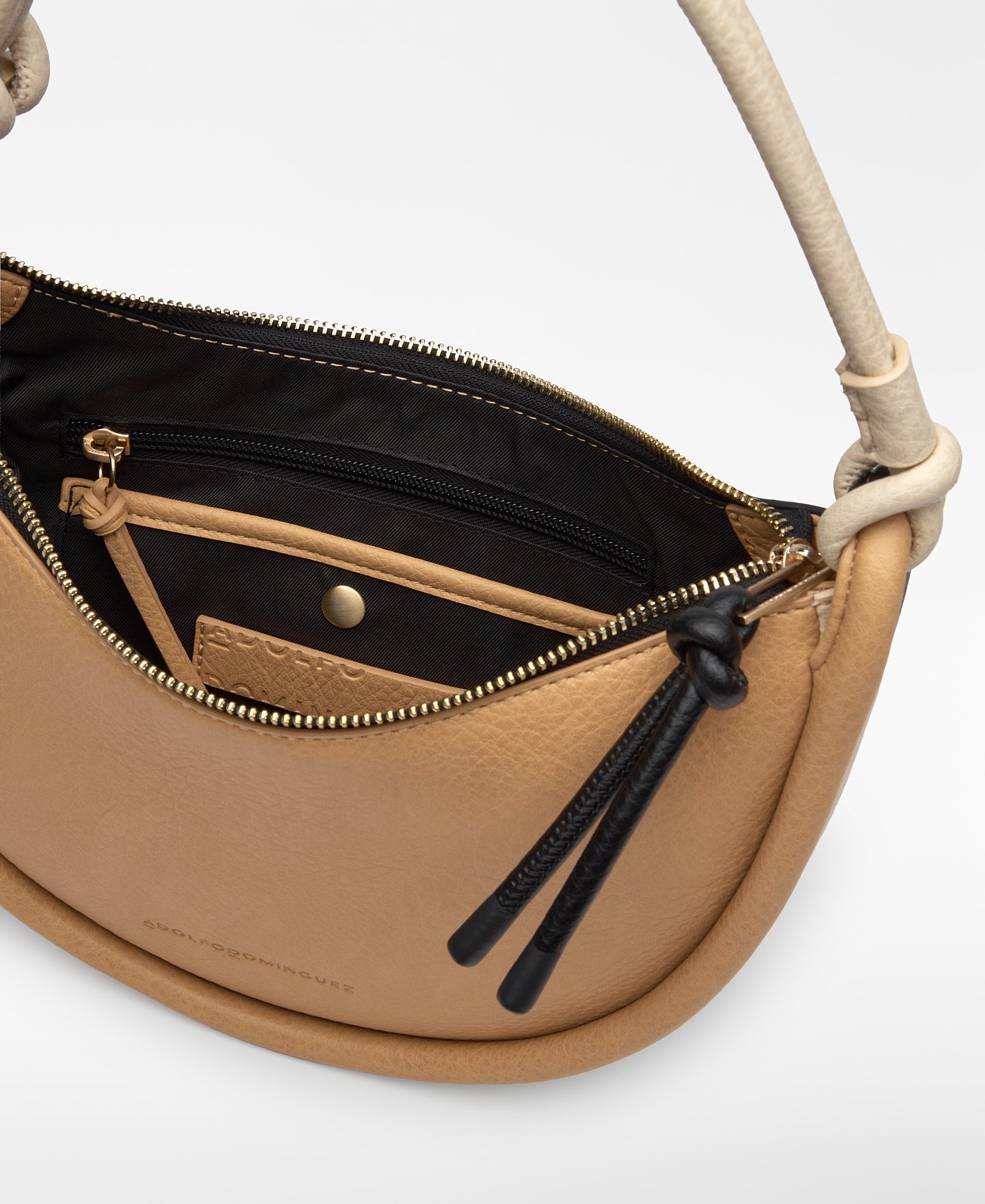 Bolso de hombro Luna tricolor image number 2