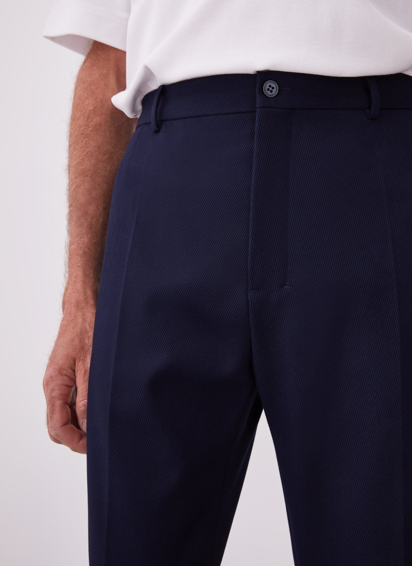 Twill chino trousers image number 1