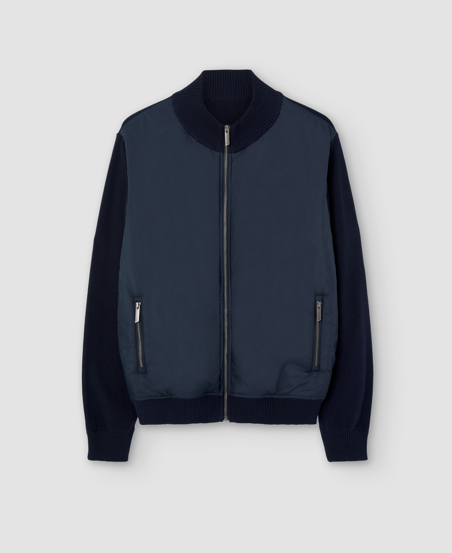 Organic cotton and nylon cardigan image number 4