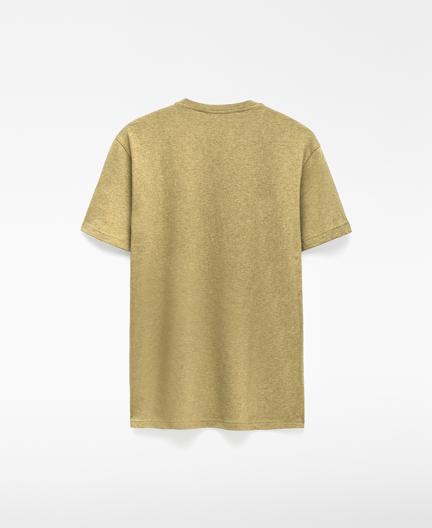 Regular fit heather T-shirt man image number 5