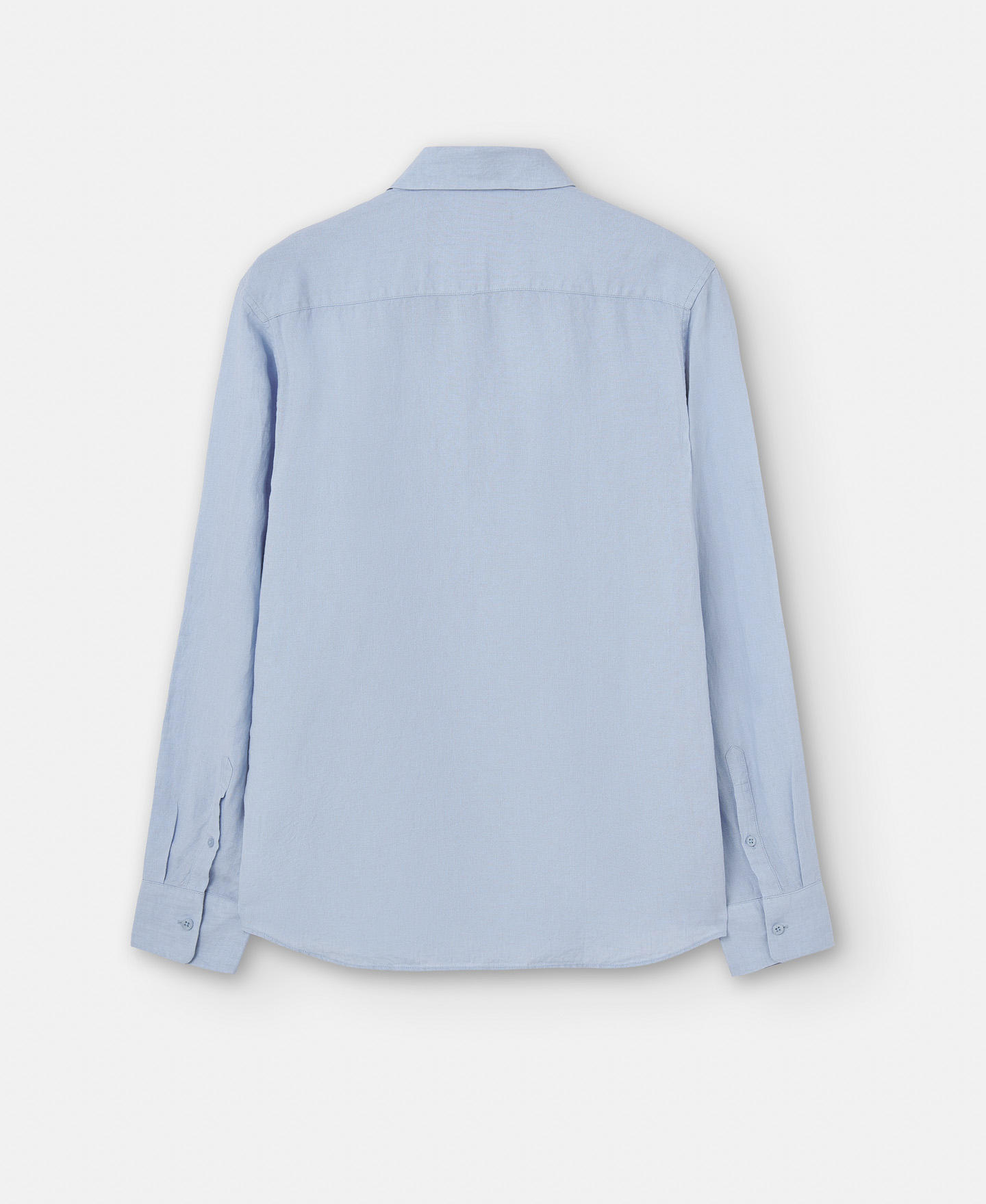 Camisa cuello solapa 100% lino image number 5