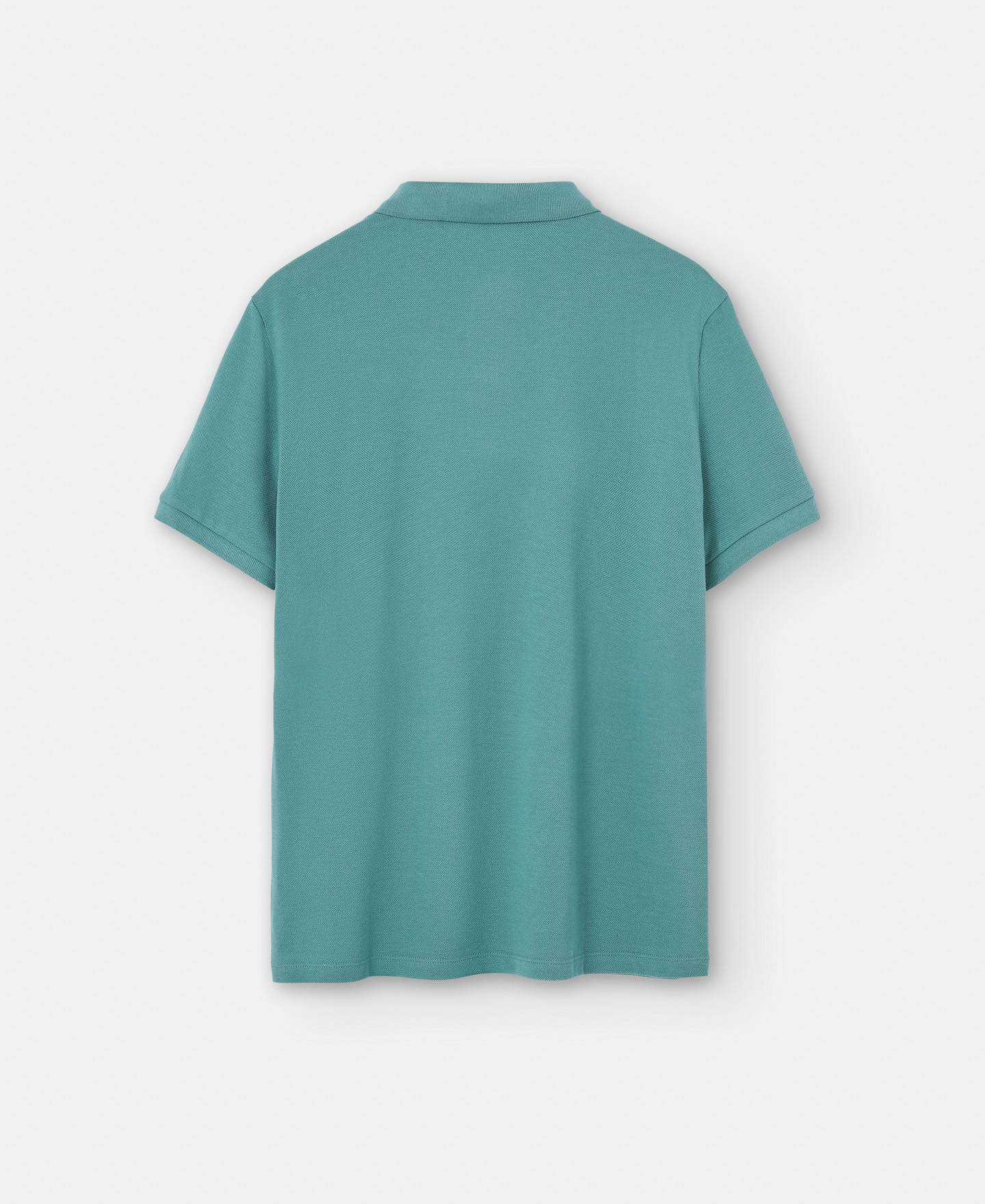 Cotton pique two button polo shirt image number 5