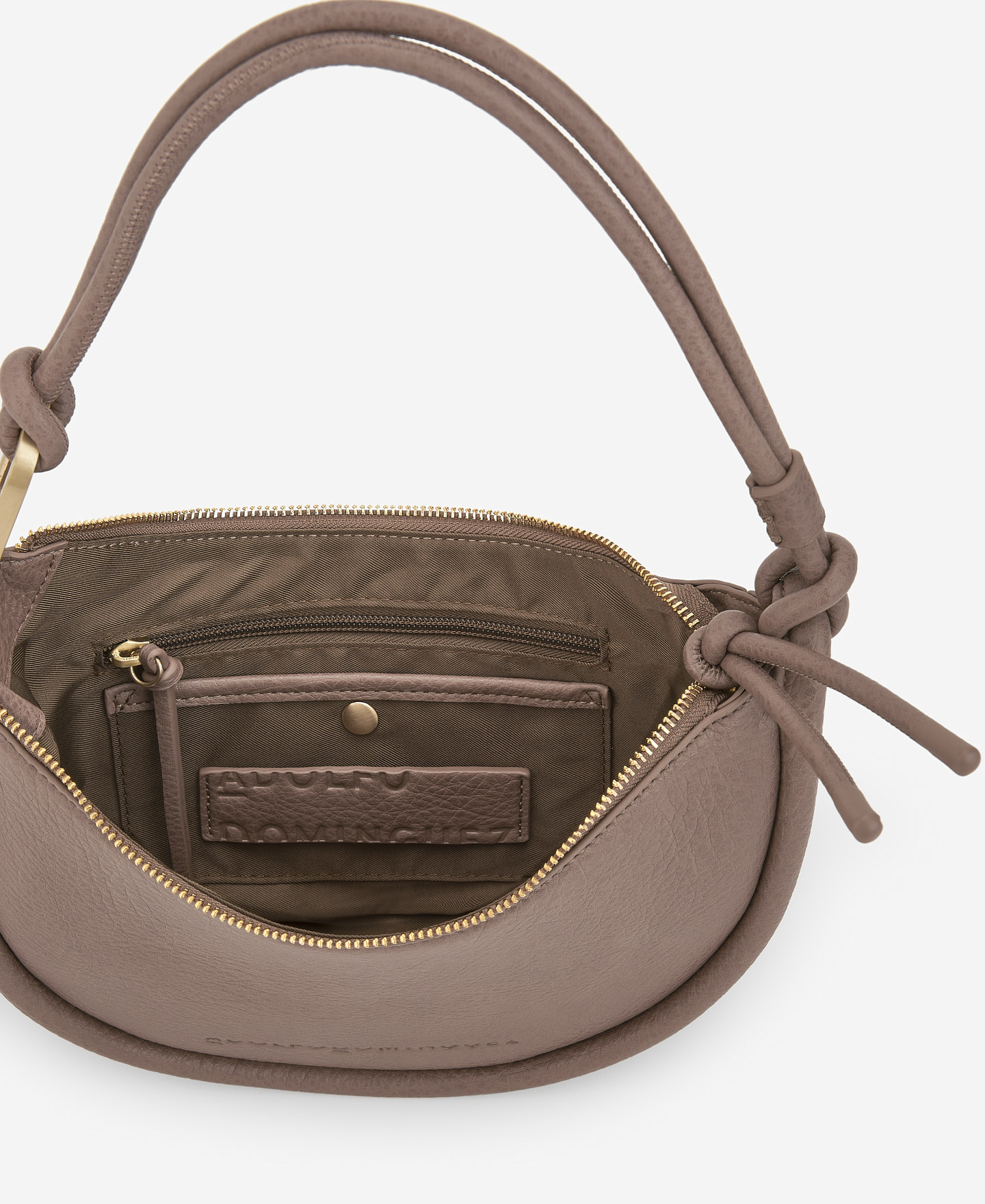 Medium recycled material hobo bag women image number 2