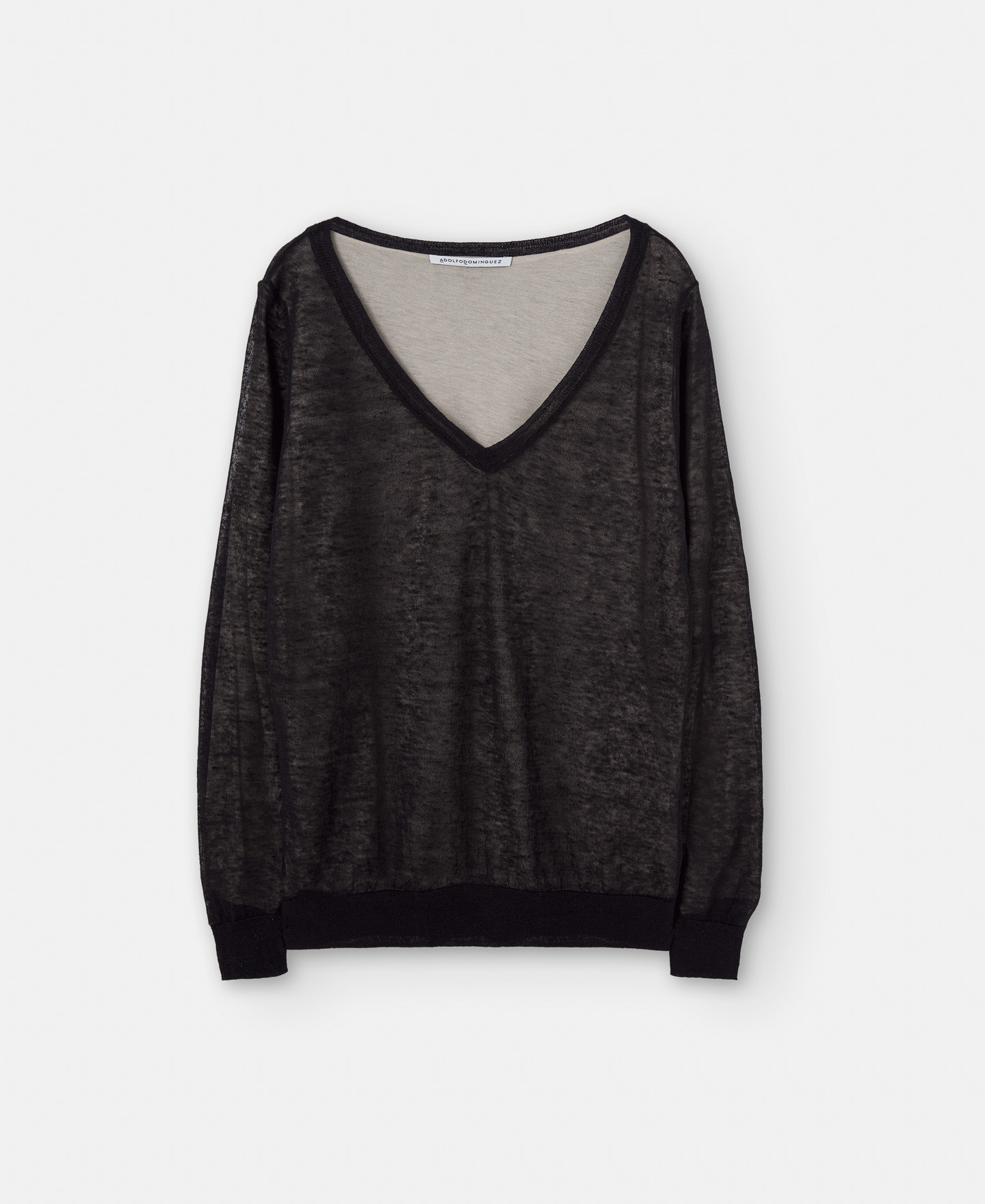 Fine linen sweater image number 4