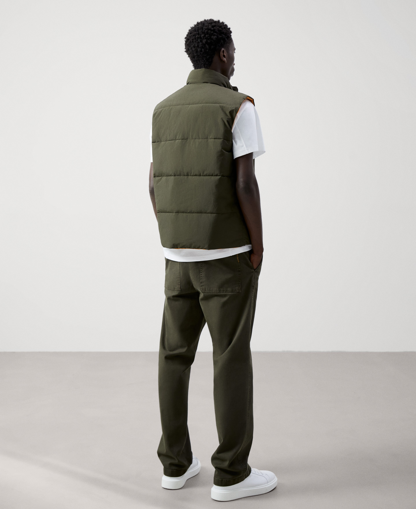 Gilet matelassé réversible en nylon image number 2