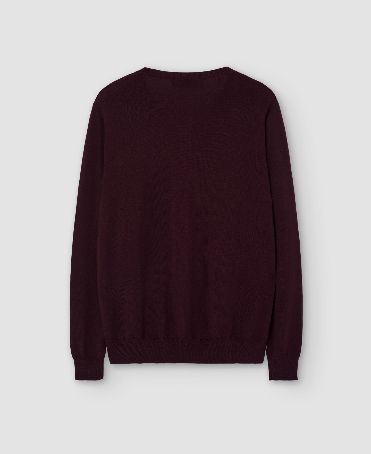 Merino wool v-neck sweater image number 5