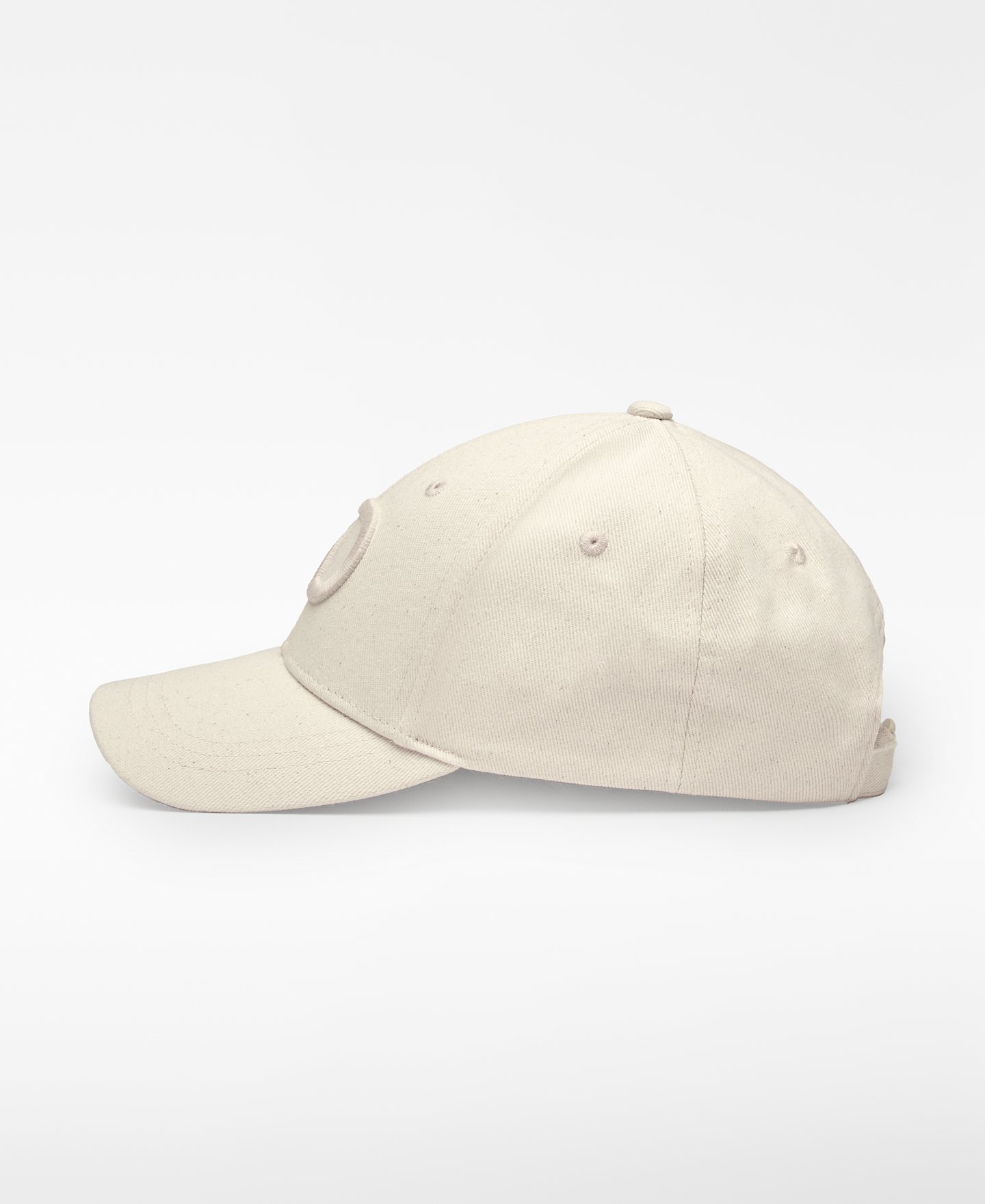 Embroidered logo cotton cap woman image number 1
