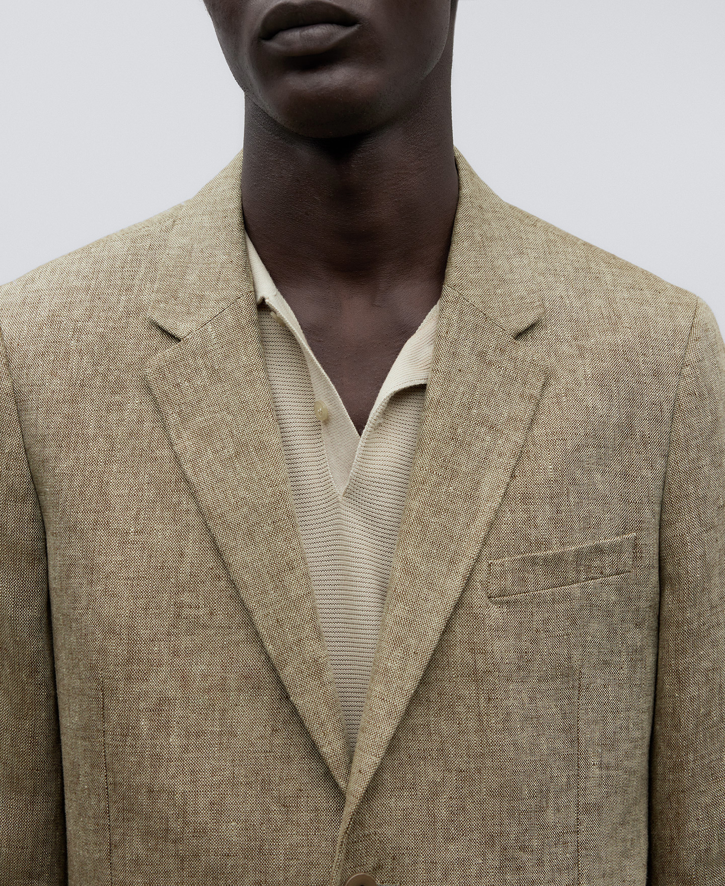 Regular fit blazer man image number 3