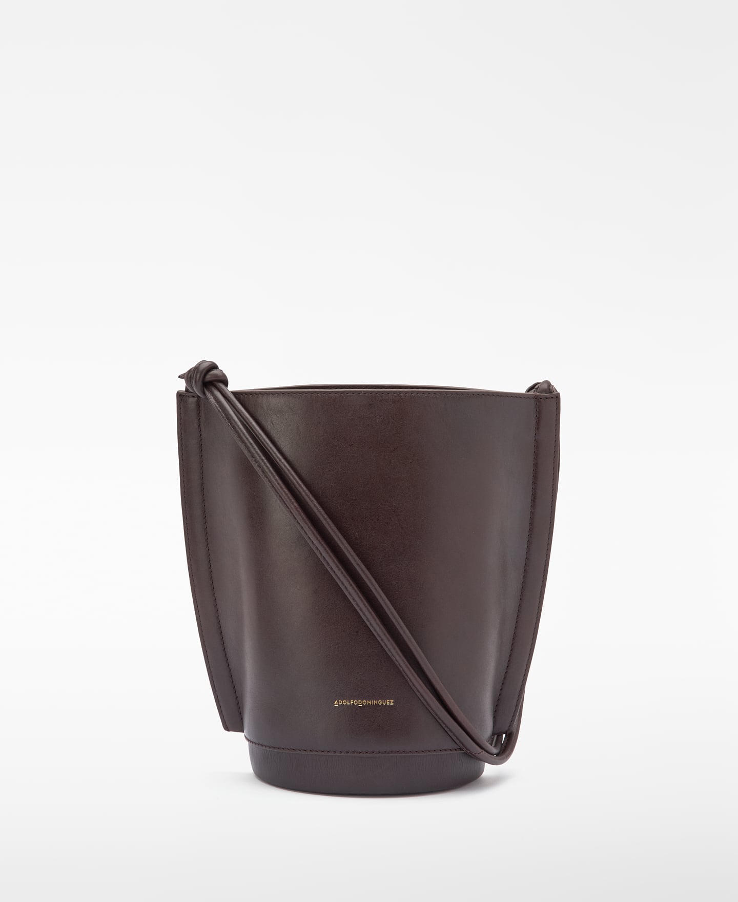 Leather bucket bag image number 0