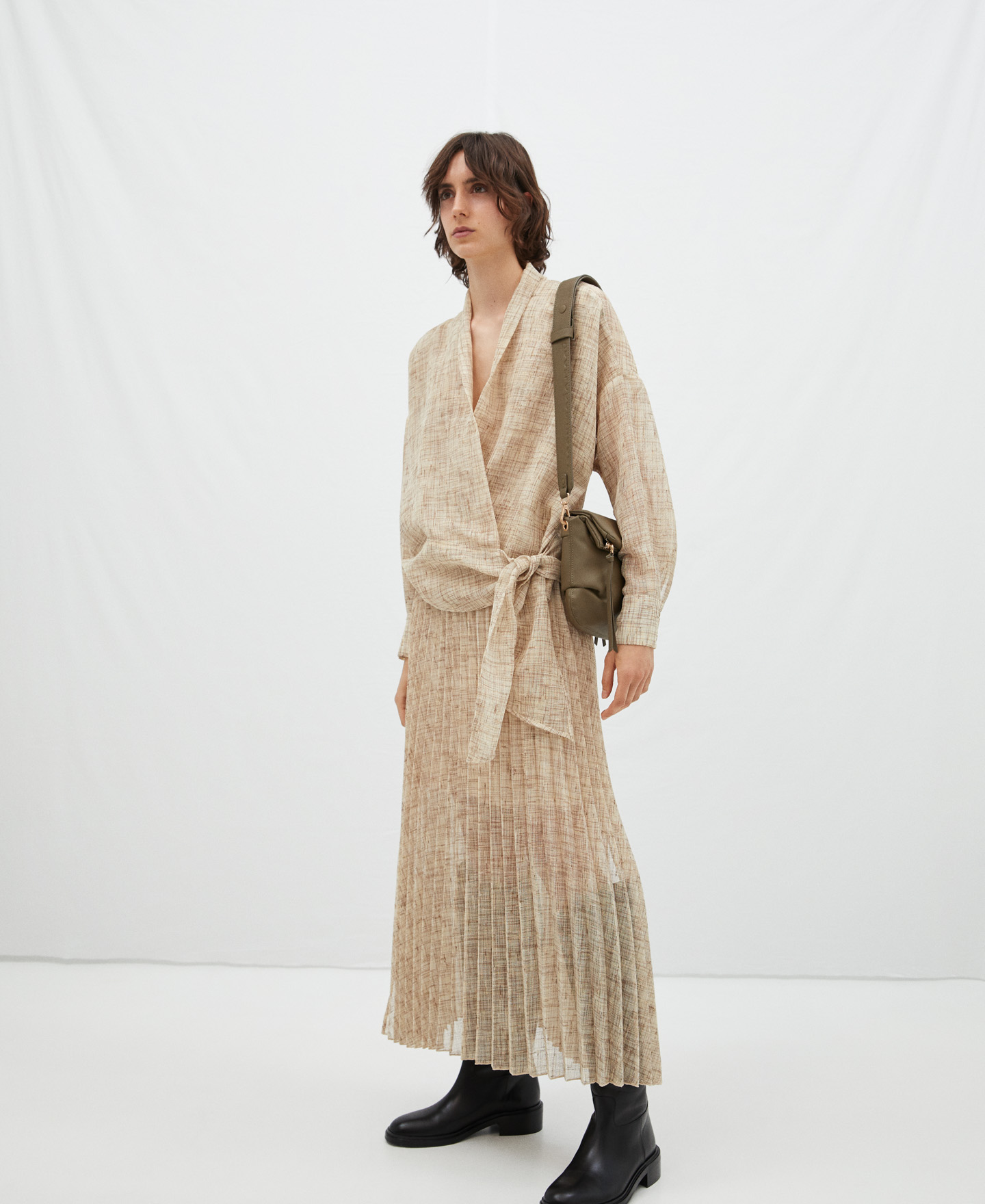 Heron pleated skirt image number 1