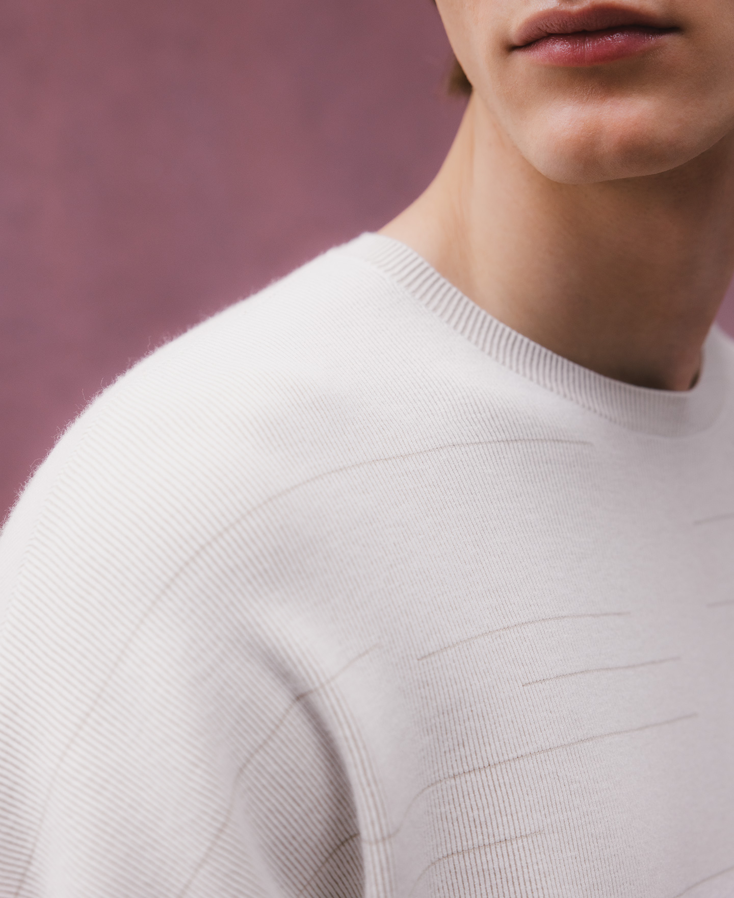 Jersey estructura rayas hombre image number 3